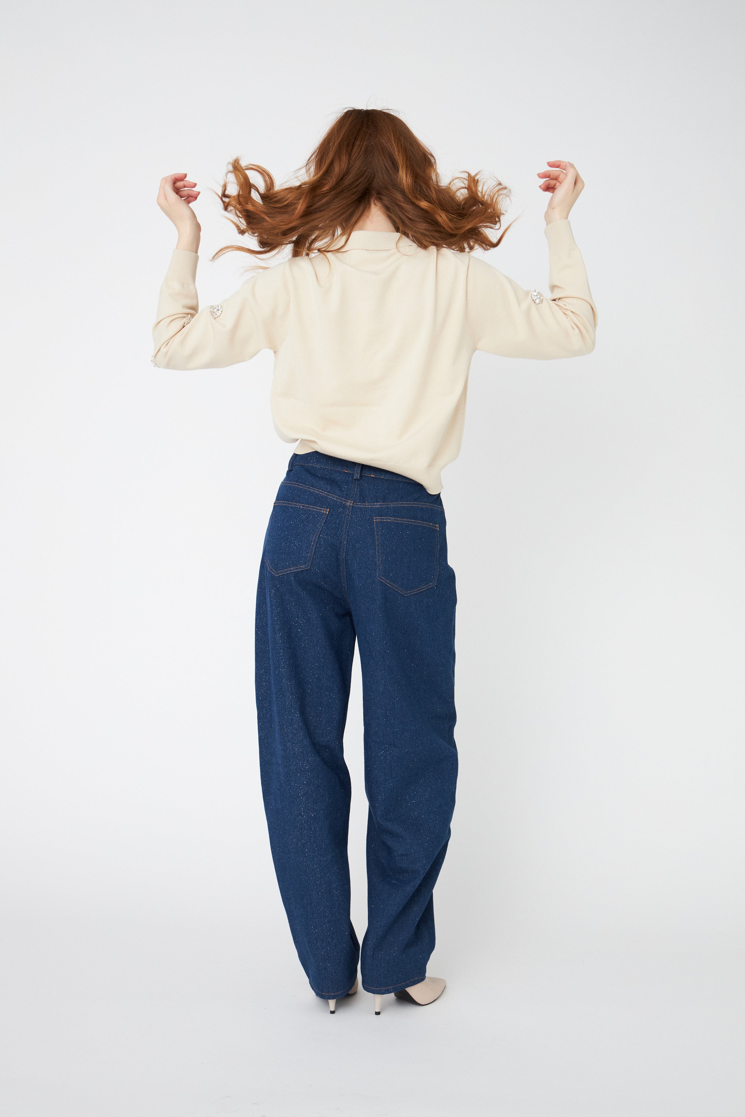 CRAS Kibocras Jeans Pants 7016 Glitter denim