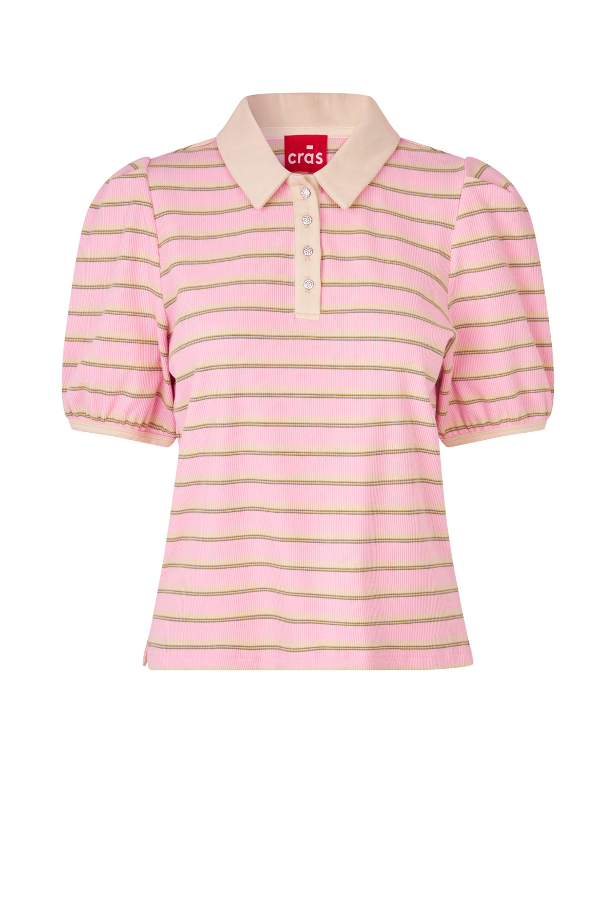 CRAS Kleocras T-Shirt T-shirt 4006 Pink Stripe