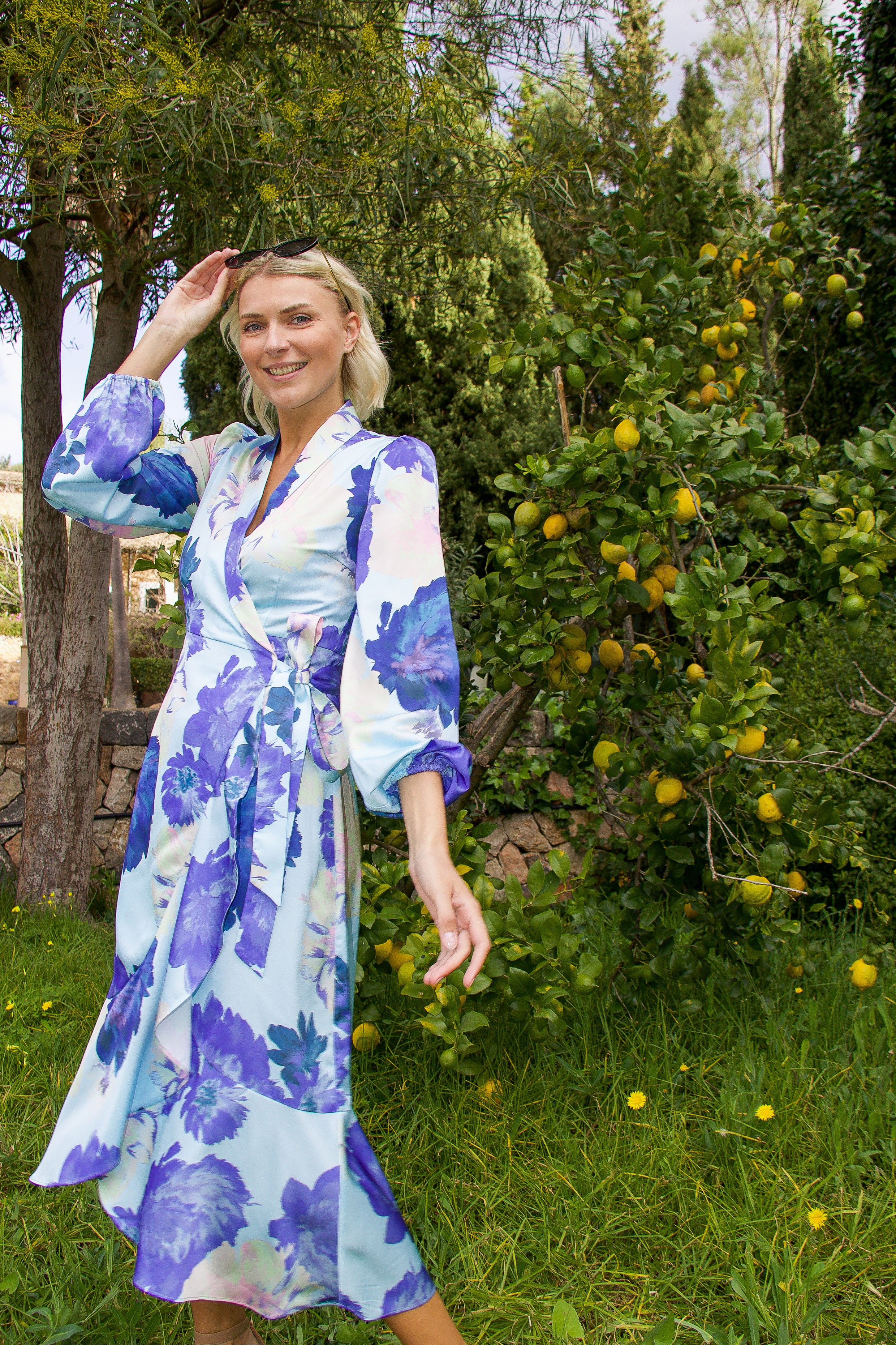 CRAS Lara Dress Dress 8096 Pale Peony Blue