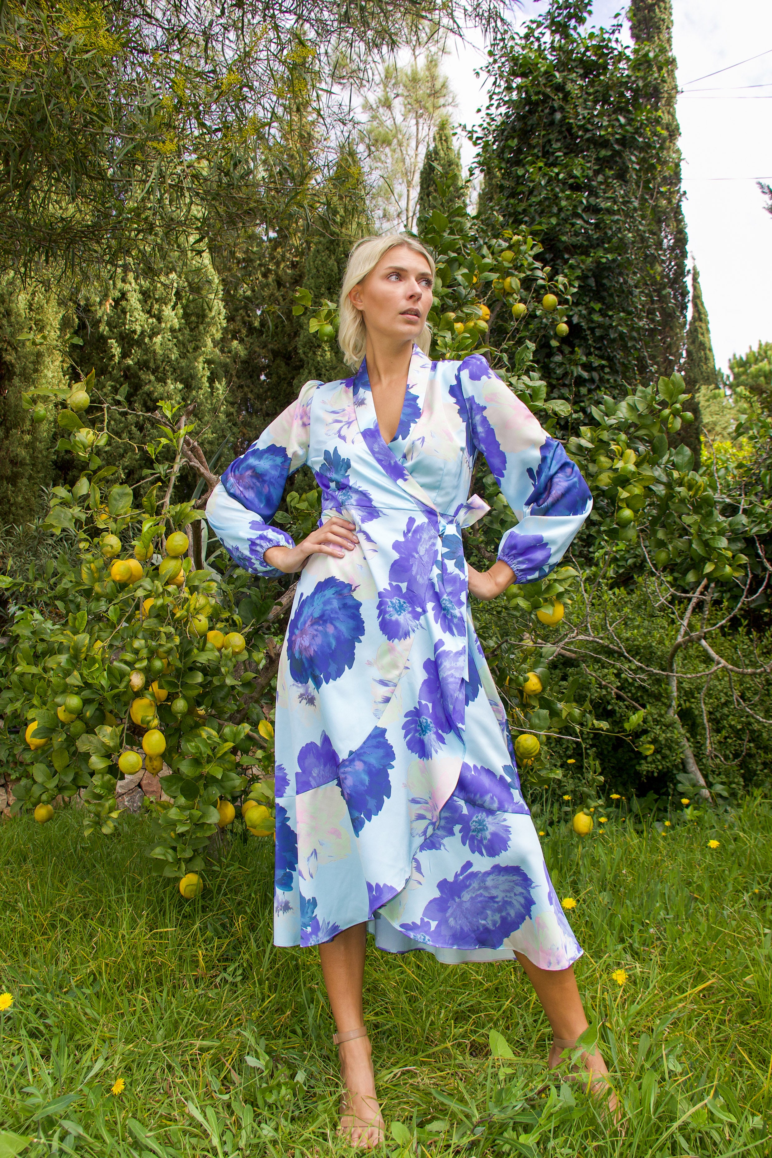 CRAS Lara Dress Dress 8096 Pale Peony Blue