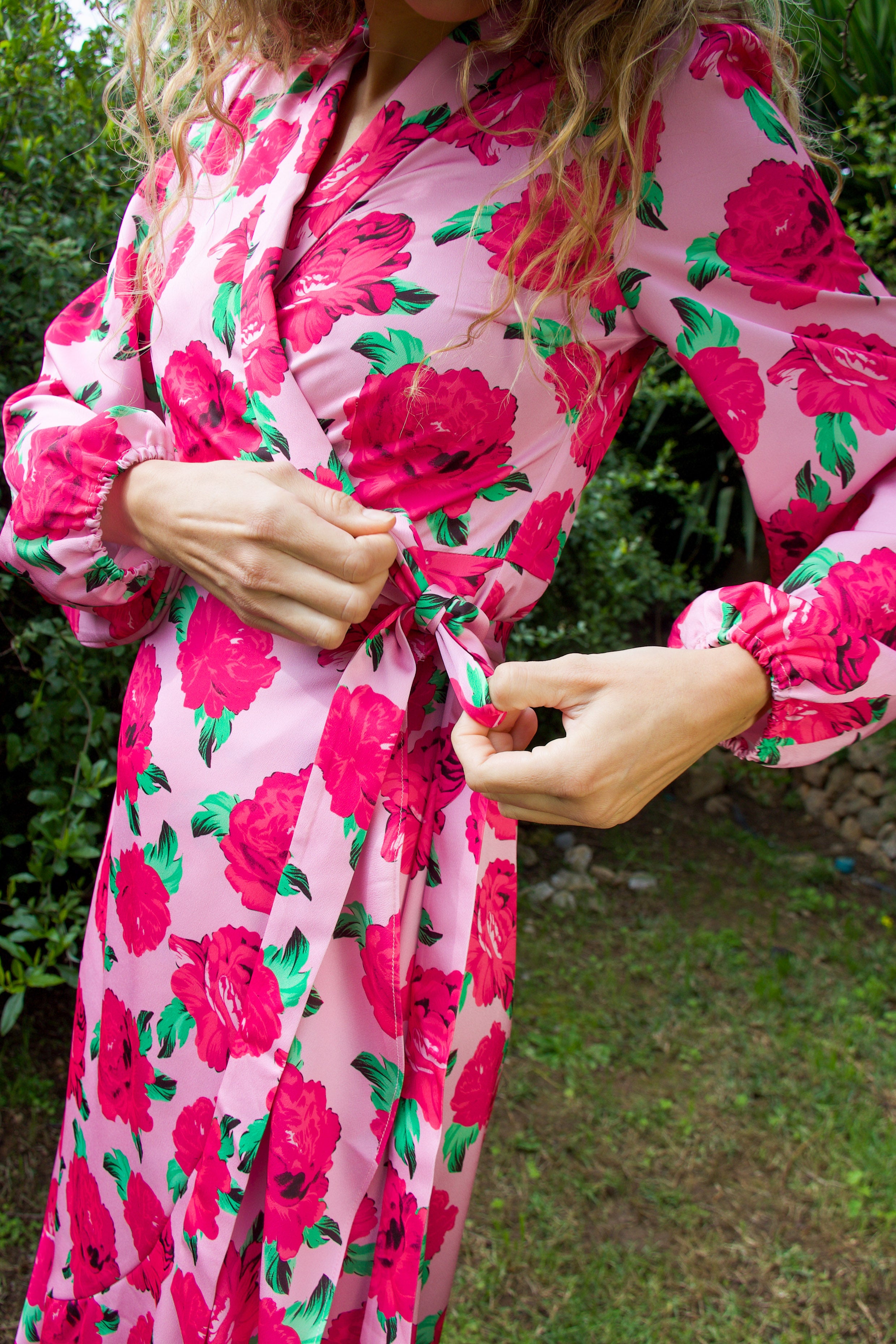 CRAS Lara Dress Dress 8097 Pink Rosette