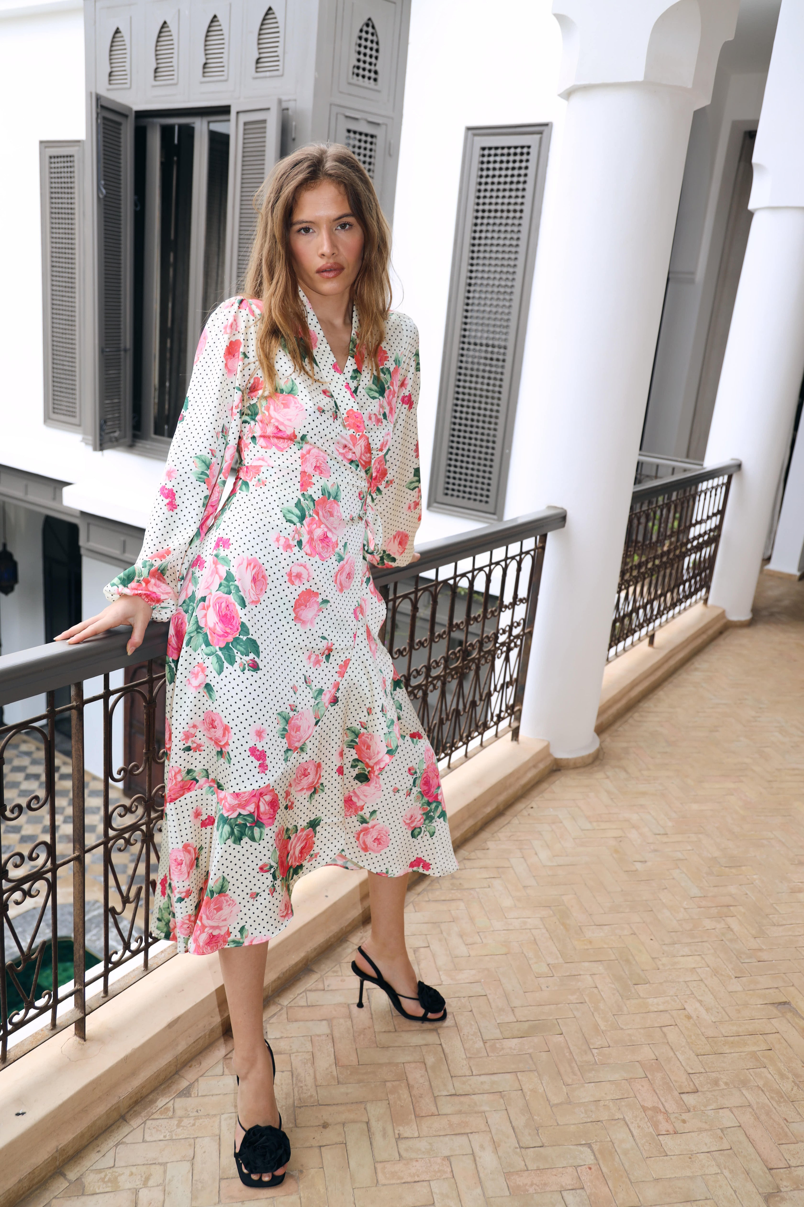 CRAS Laracras Dress Dress 8154 Polka Rose