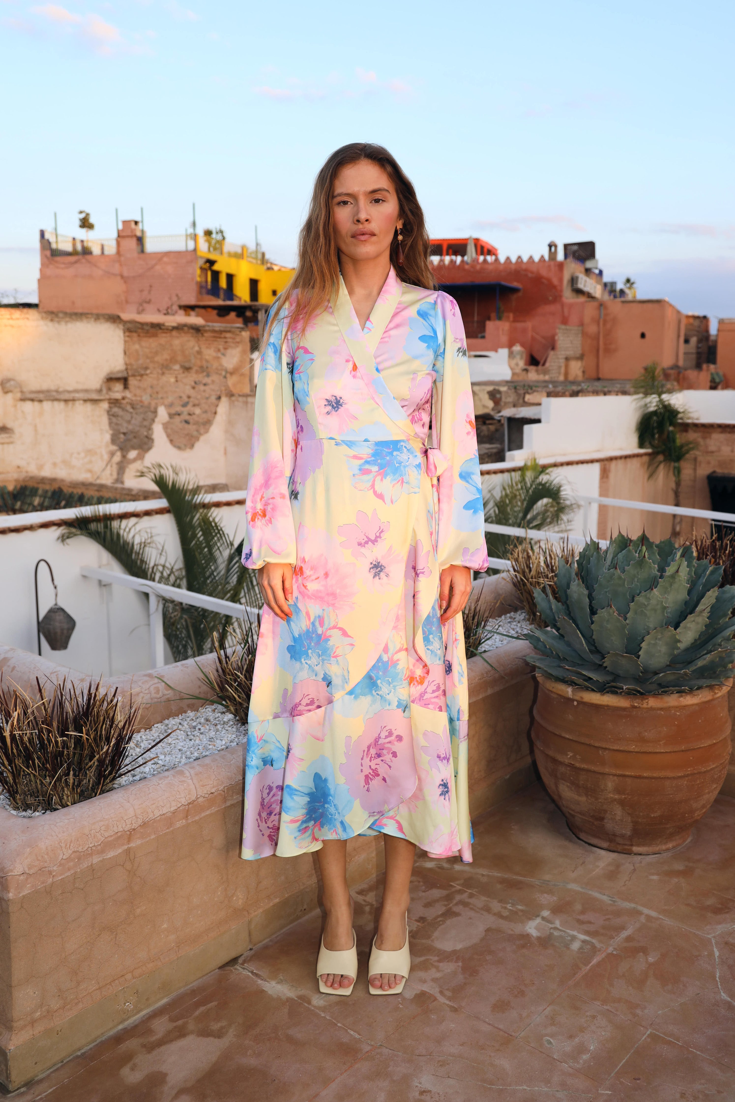 CRAS Laracras Dress Dress Pale Peony Yellow