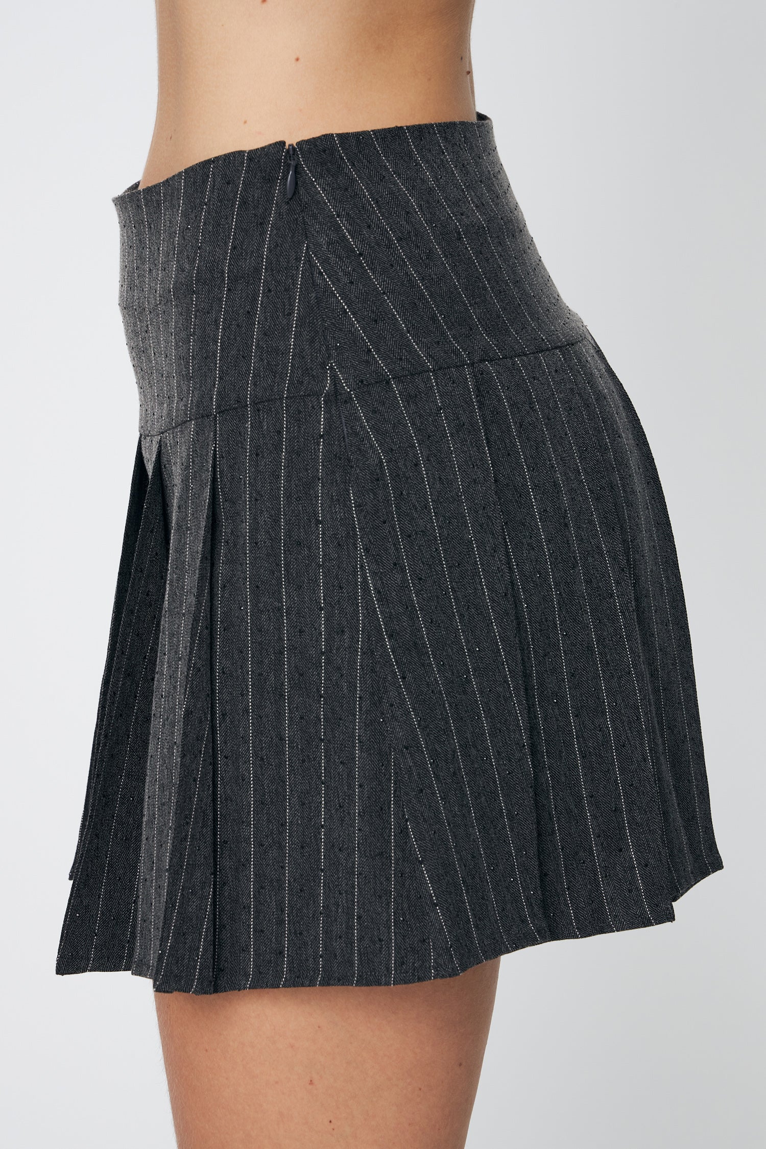 CRAS Lilimycras Skirt Skirt 9005 Rhinestone Grey