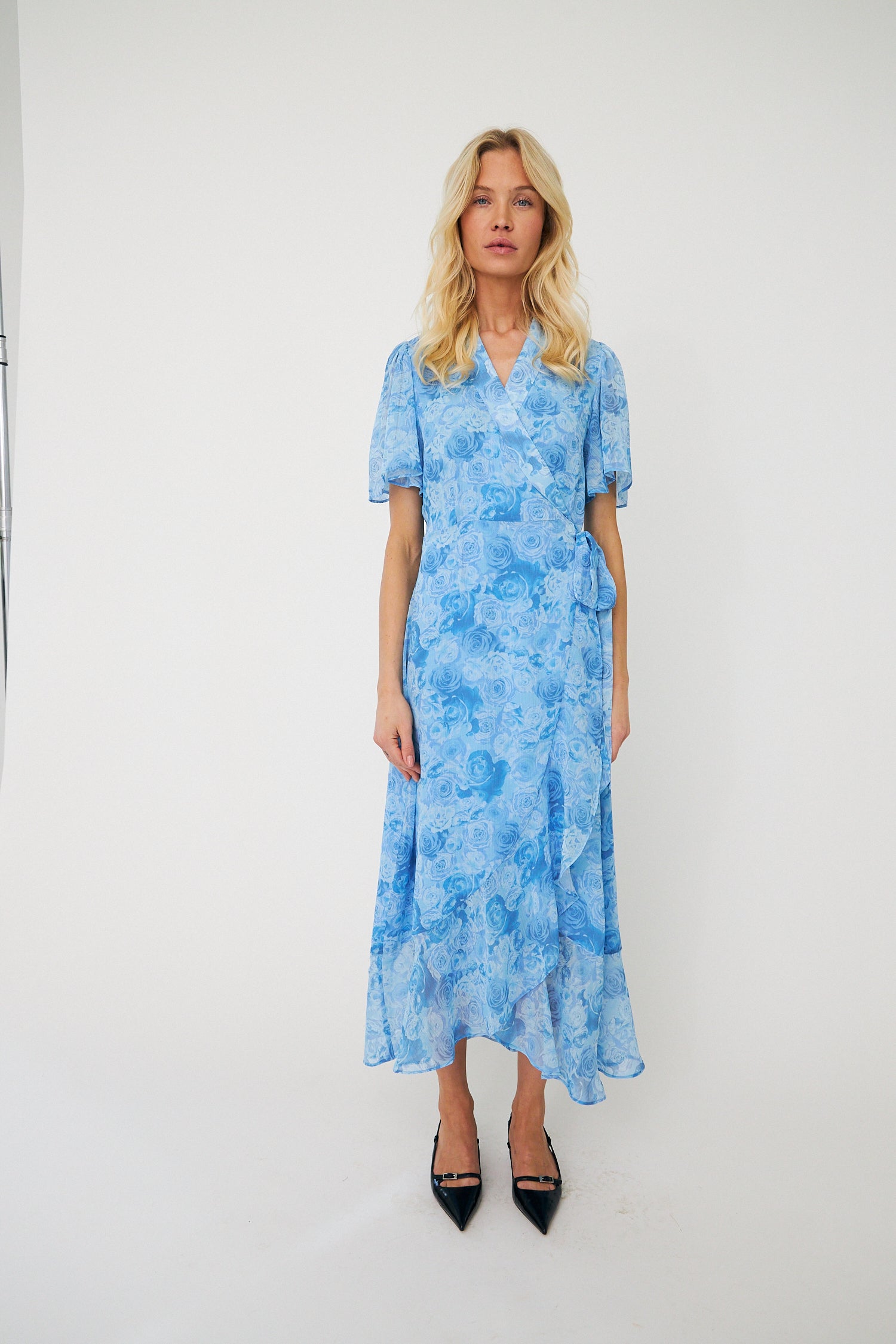 CRAS Lineacras Dress Dress 8157 Blue Rosengarden