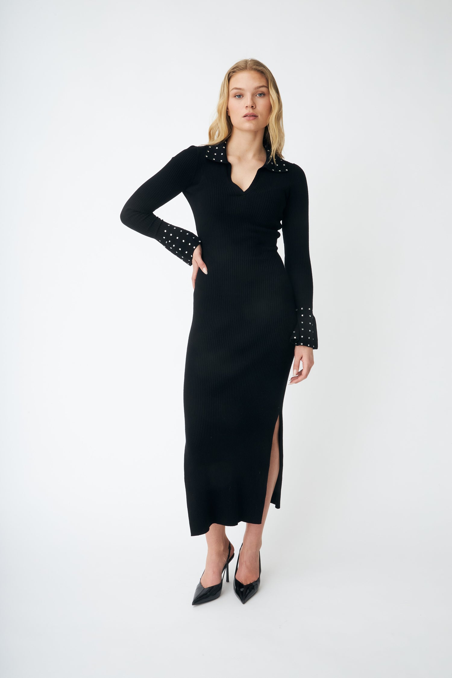 CRAS Lissacras Knit Dress Dress 9999 Black