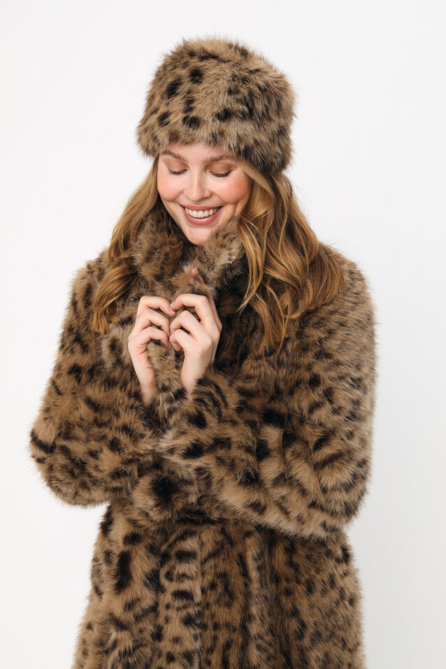 CRAS Livcras Coat Coat 8164 Dark Leopard