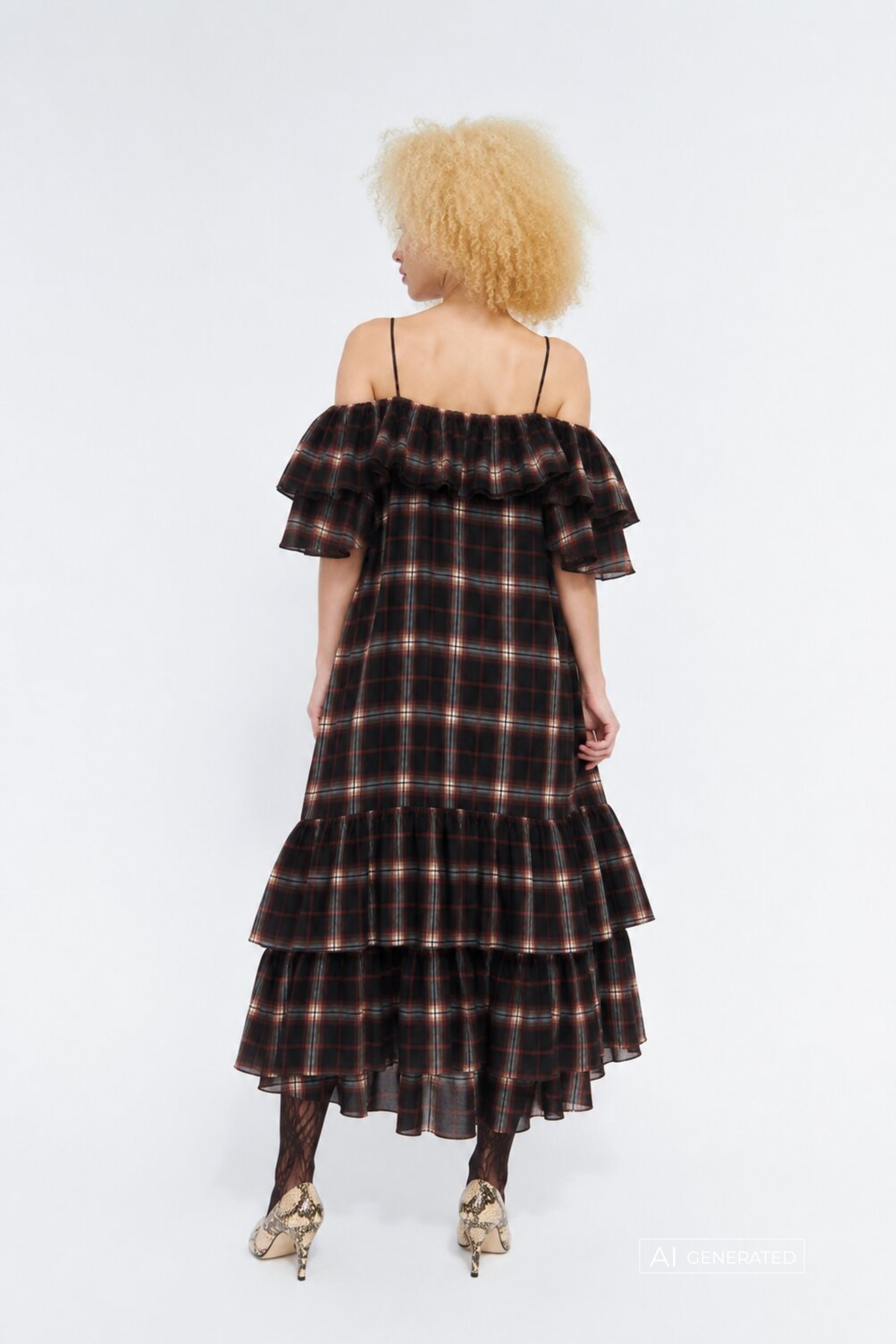 CRAS Livelycras Dress Dress Bordeaux Check