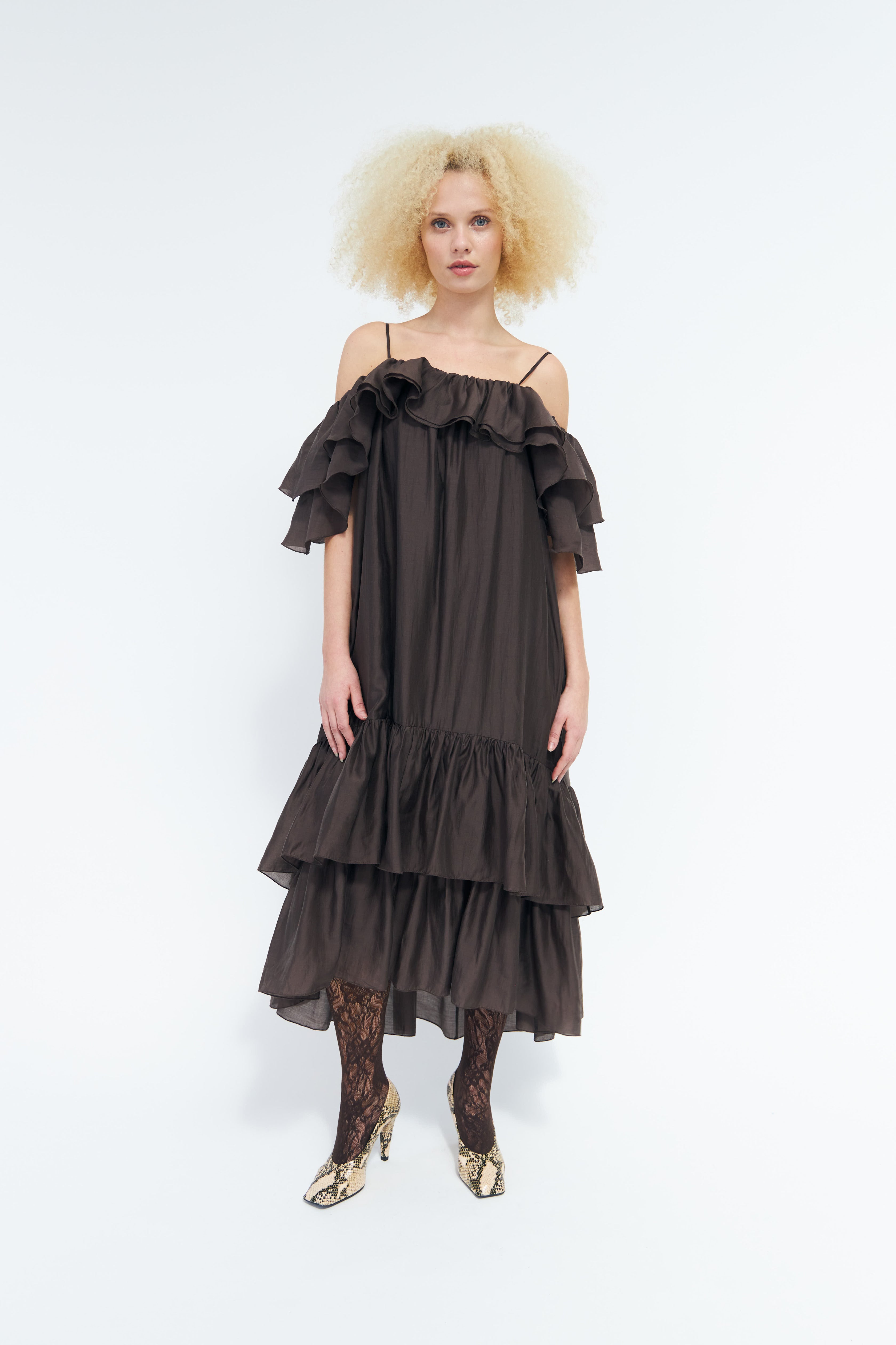 CRAS Livelycras Dress Dress 2017 Java Brown