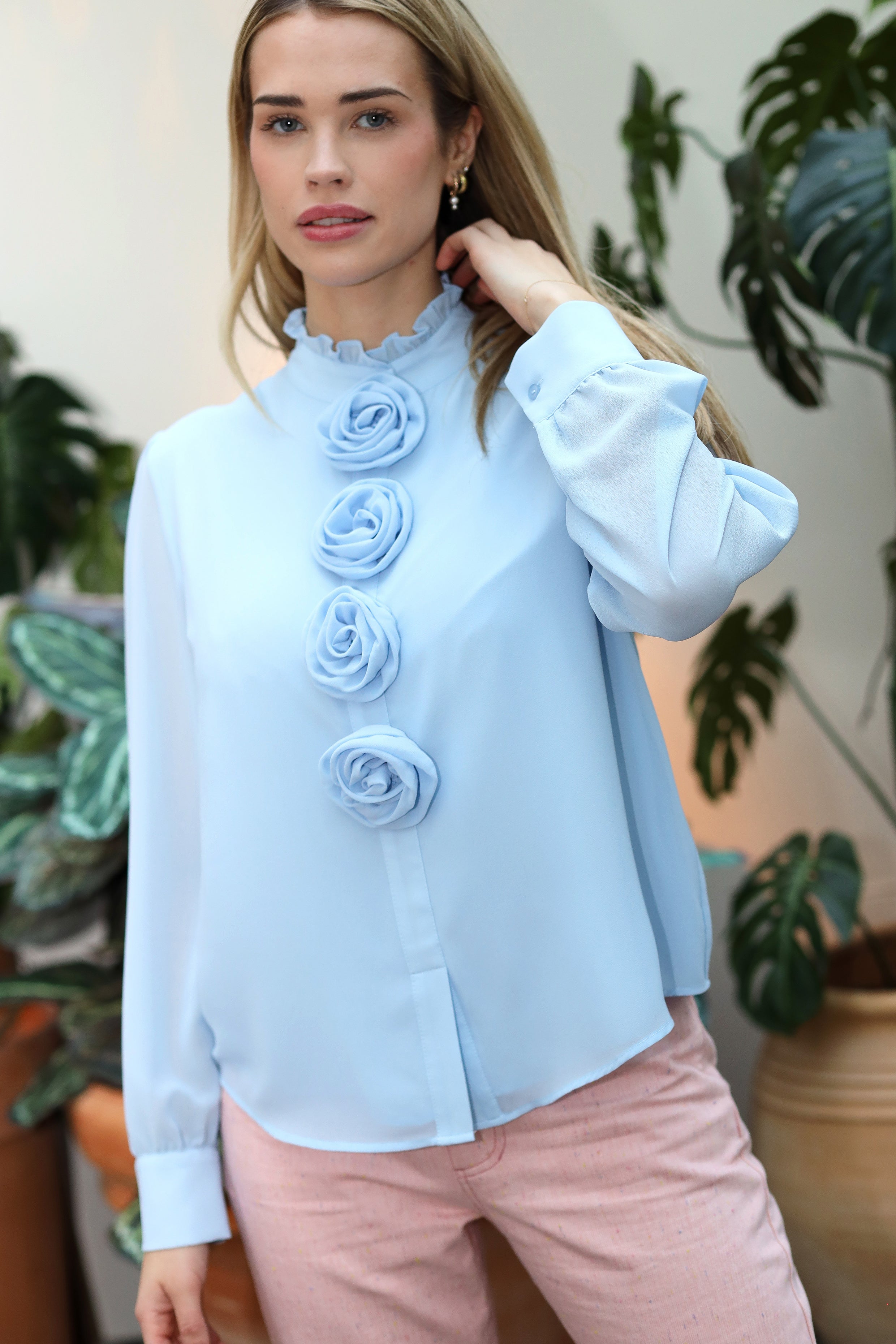 CRAS Lorainecras Shirt Shirt 7024 Dutch Blue