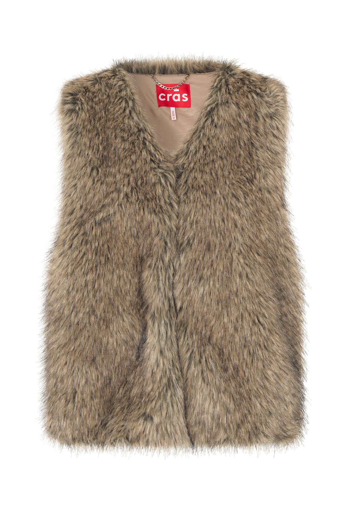 CRAS Madiecras Vest Vest 2016 Brown Melange