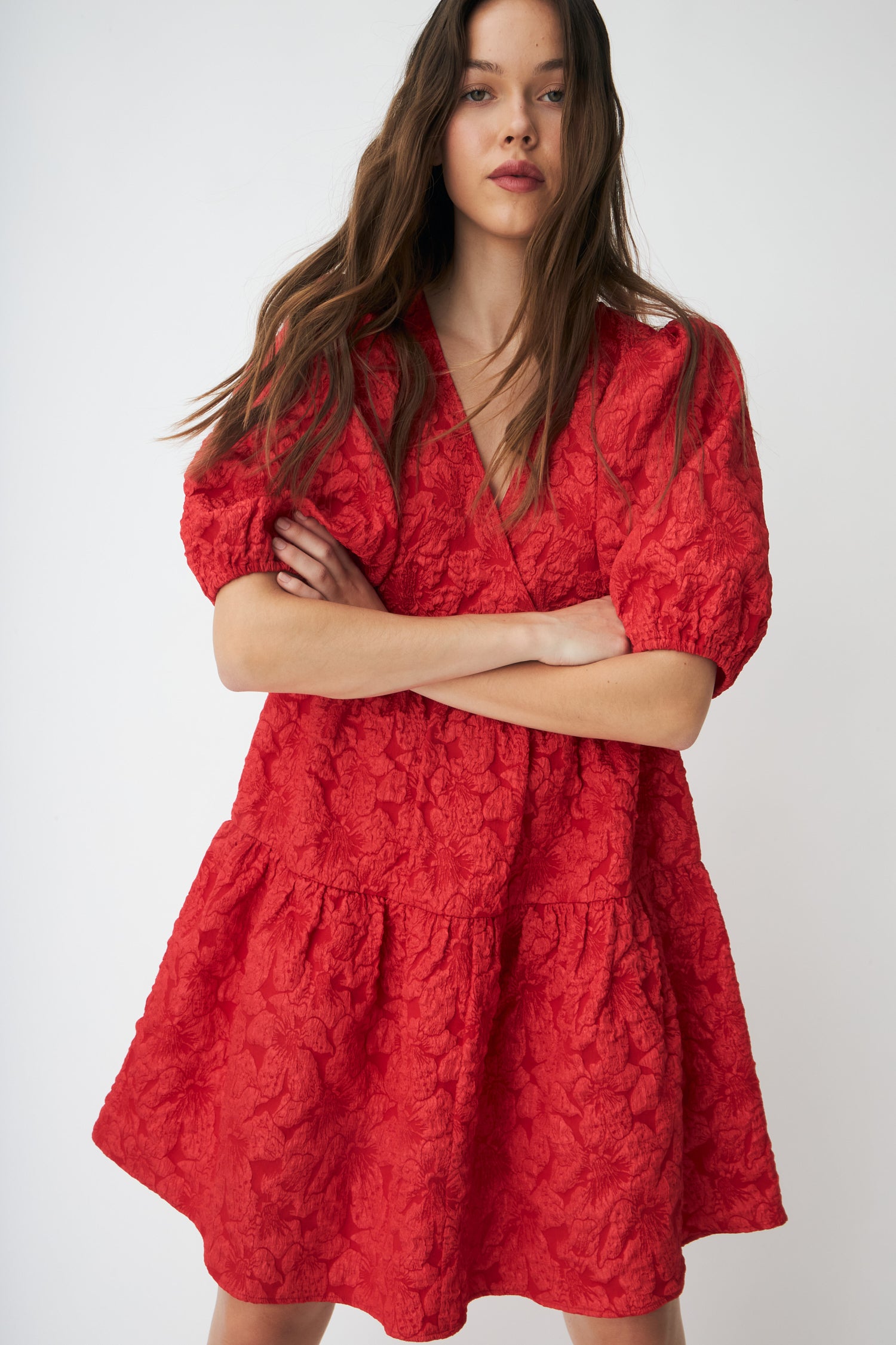 CRAS Milliecras Dress Dress 4031 Red