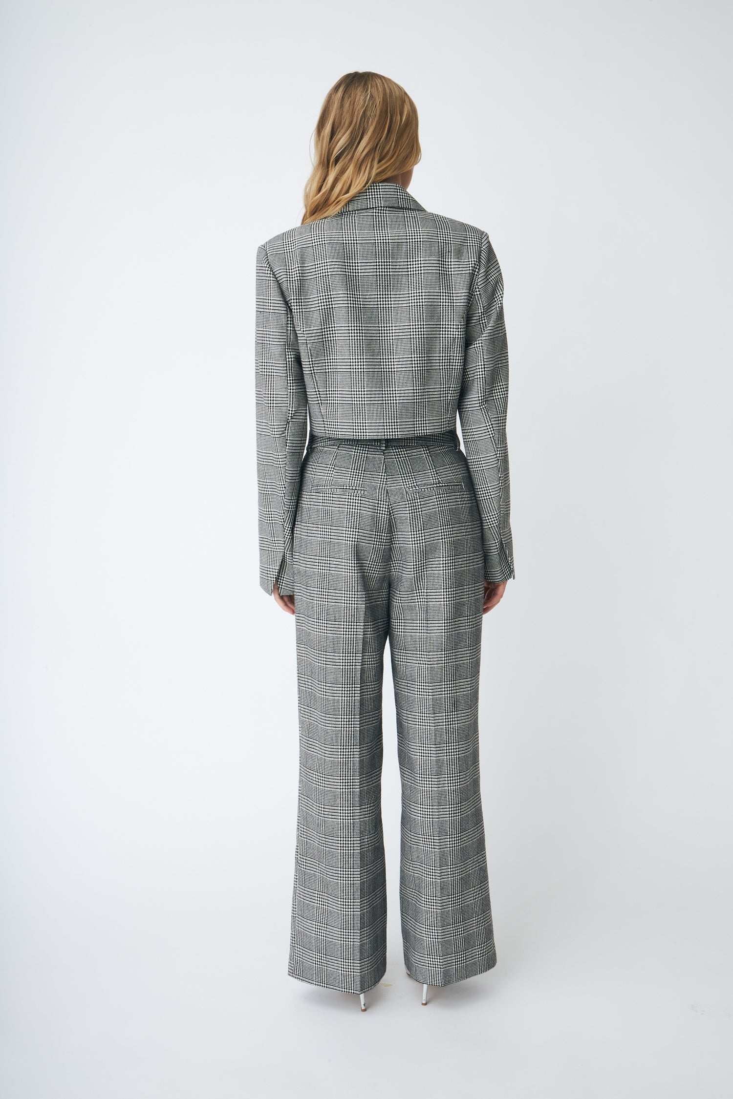 CRAS Natecras Blazer Blazer 9993 Black Silver Check