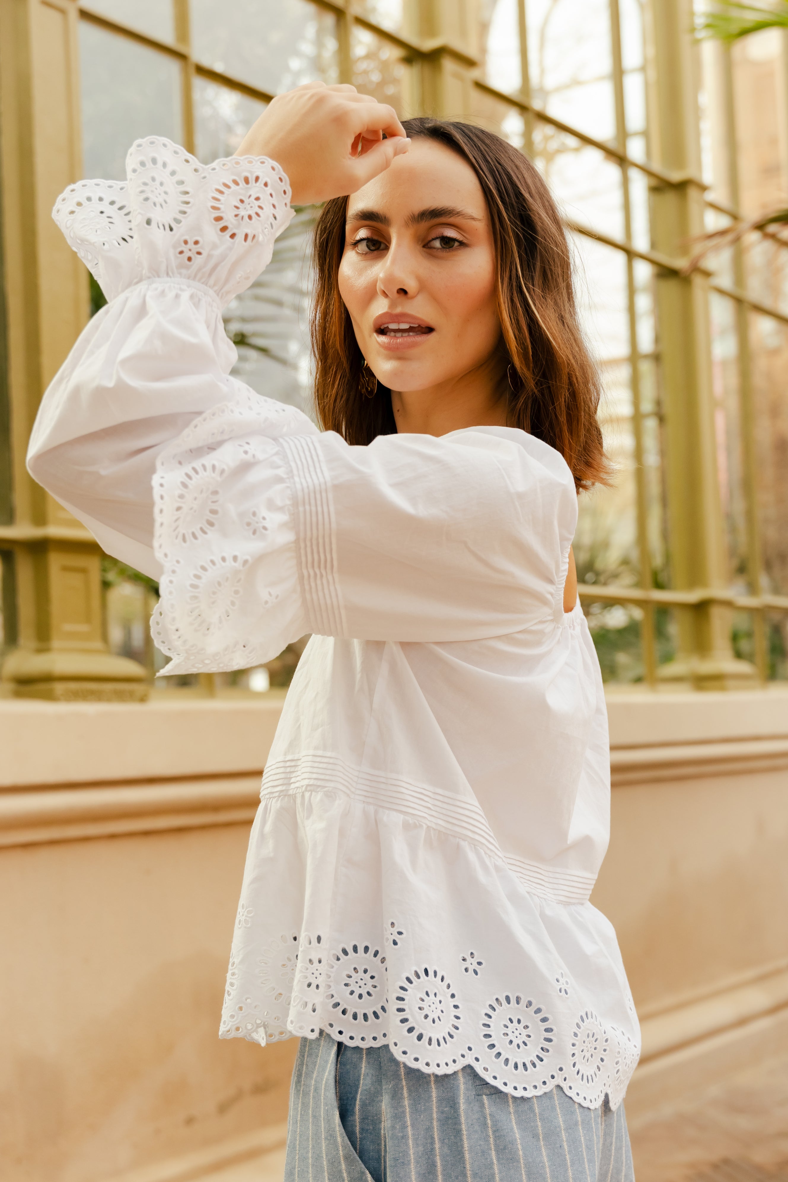 CRAS Nellacras Blouse Blouse 1000 White