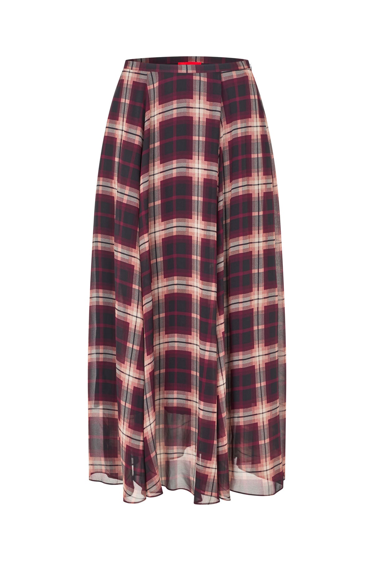 CRAS Odellecras Skirt Skirt Bordeaux Check