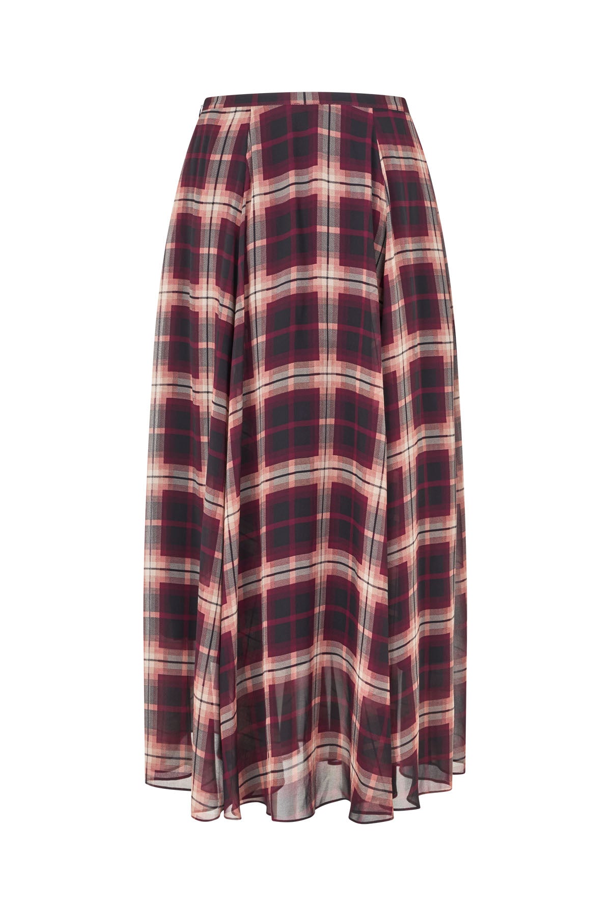 CRAS Odellecras Skirt Skirt Bordeaux Check