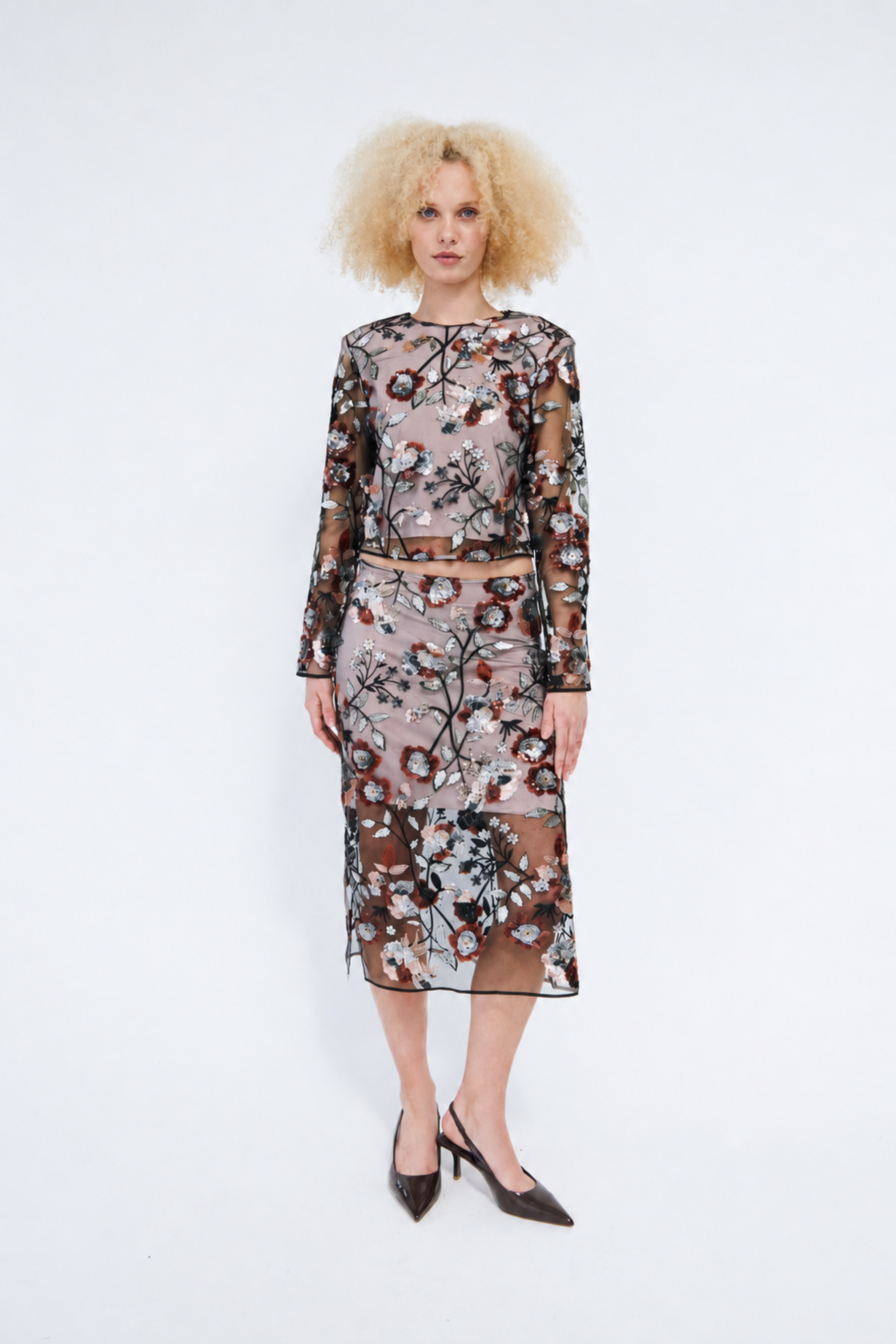 CRAS Queencras Skirt Skirt Rose Sequin