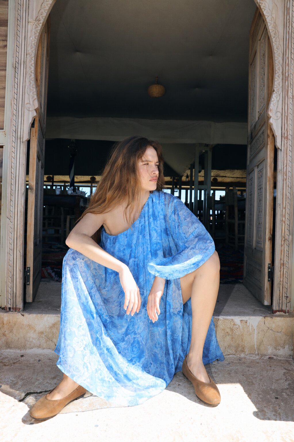 CRAS Rileycras Dress Dress 8157 Blue Rosengarden