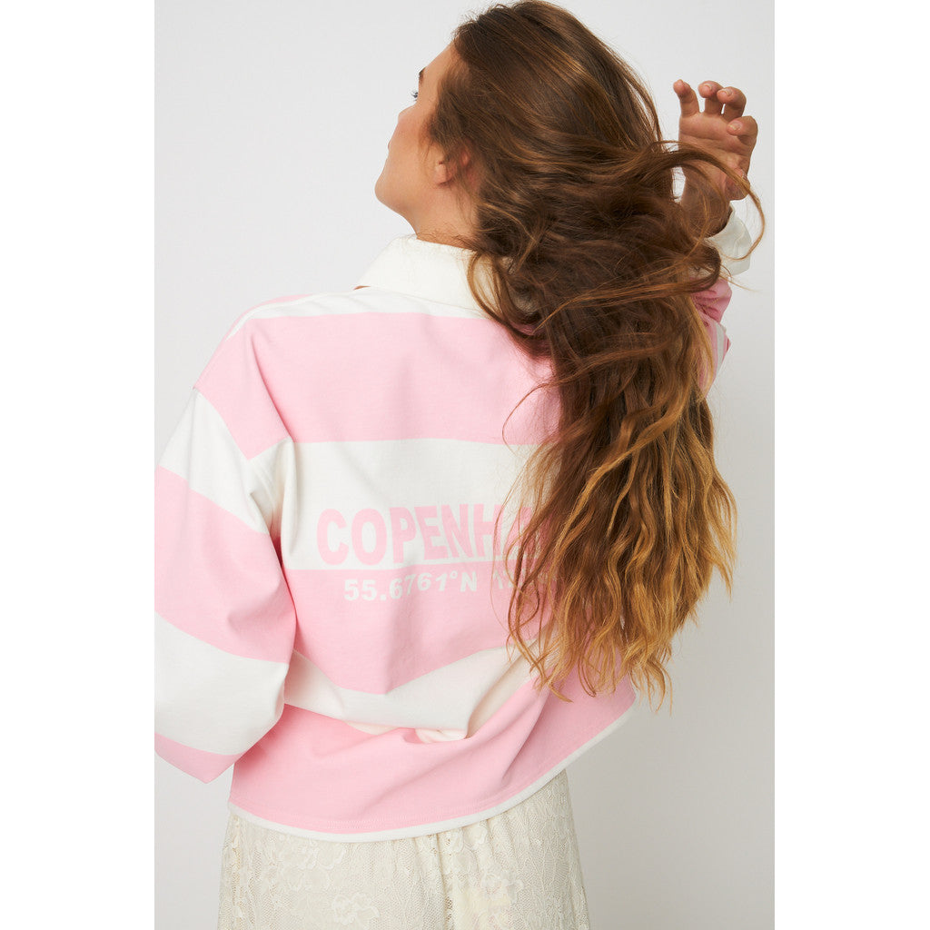 CRAS Sistacras Blouse Blouse 8151 Light Pink Ivory