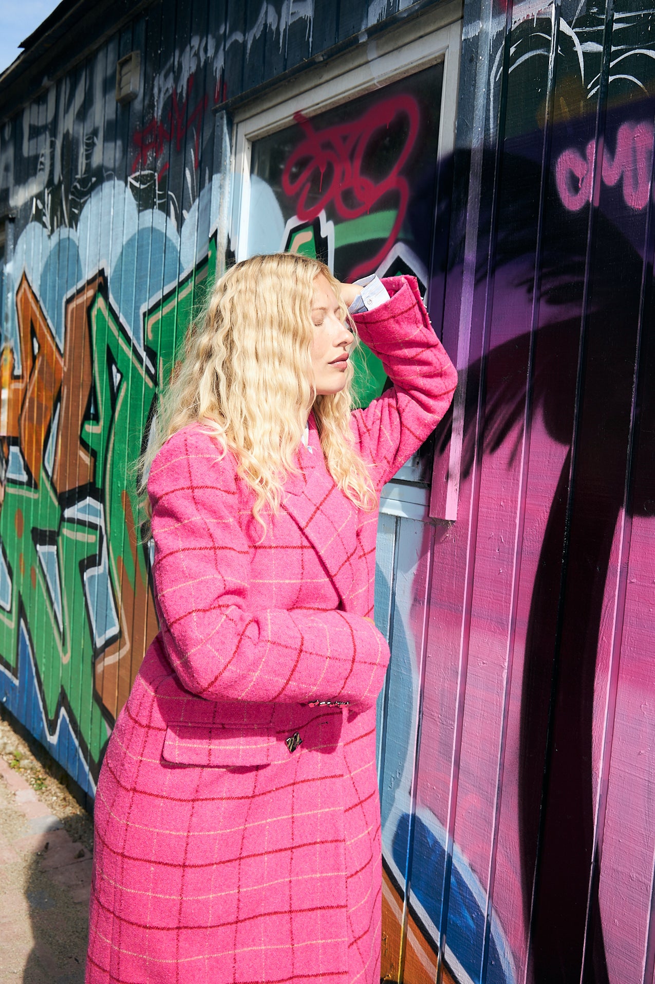 CRAS Sloanecras coat Coat Pink Queen