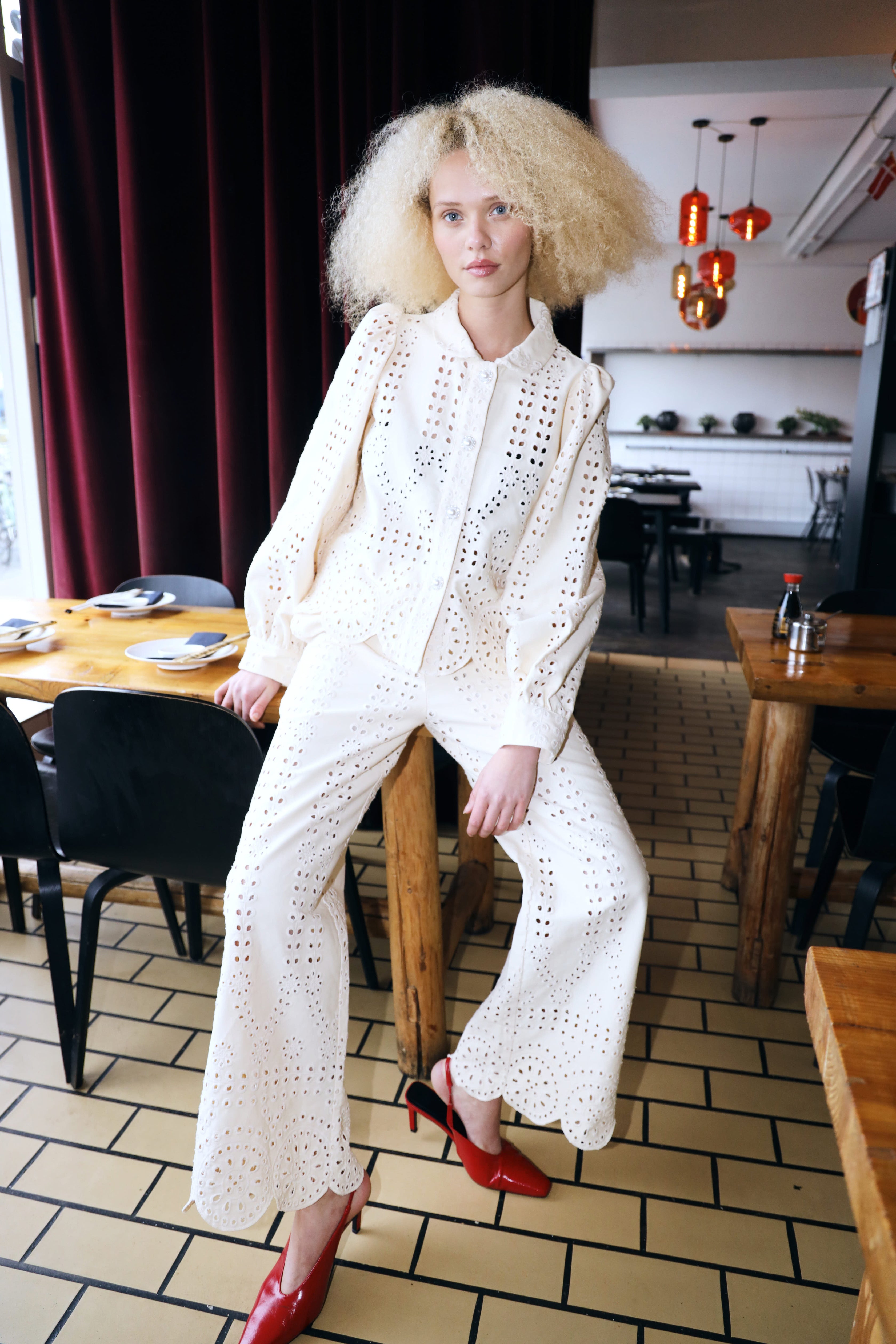 CRAS Spiritcras Pants Pants 1007 Off White