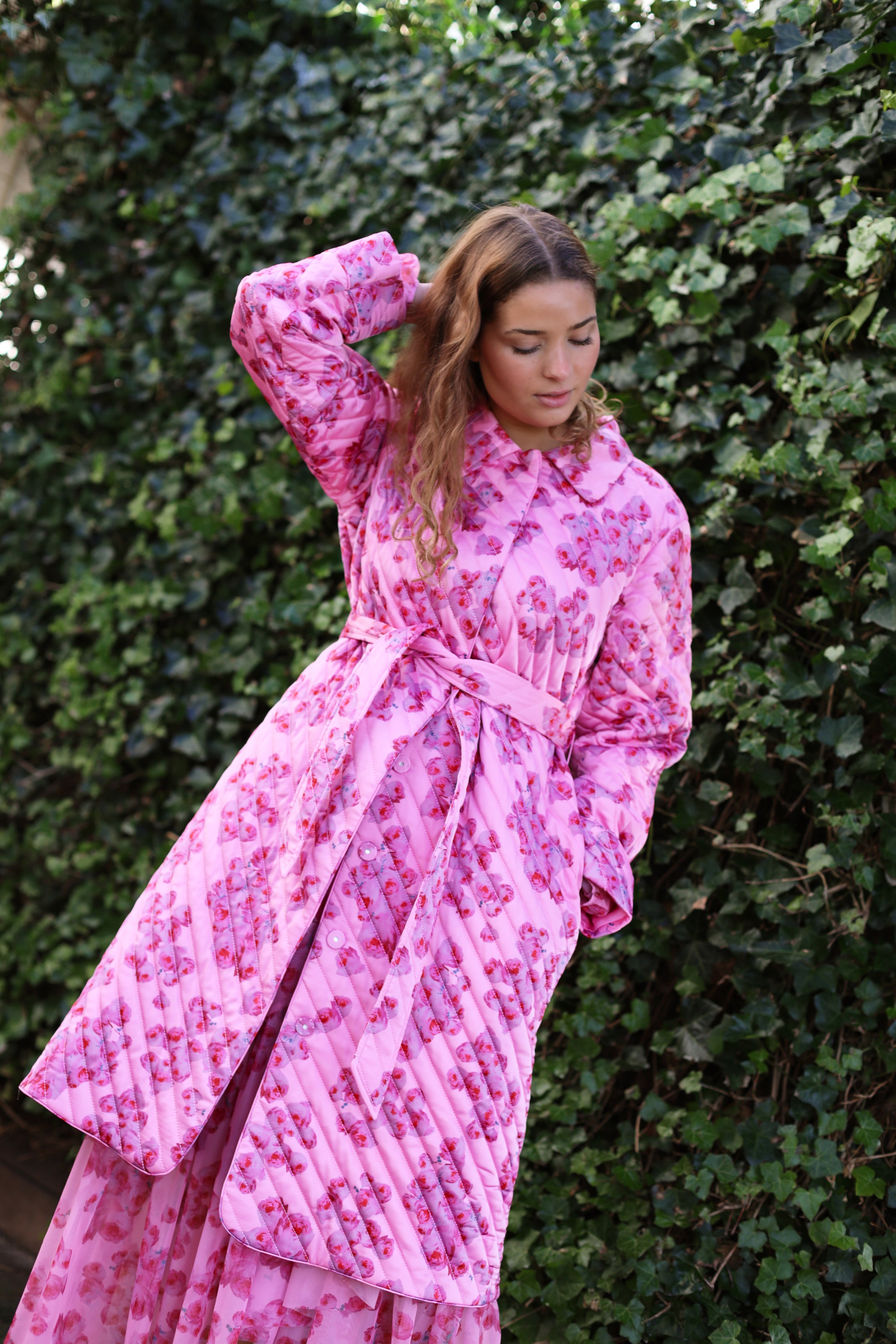 CRAS Sybillecras Coat Coat 8069 Pink Roses