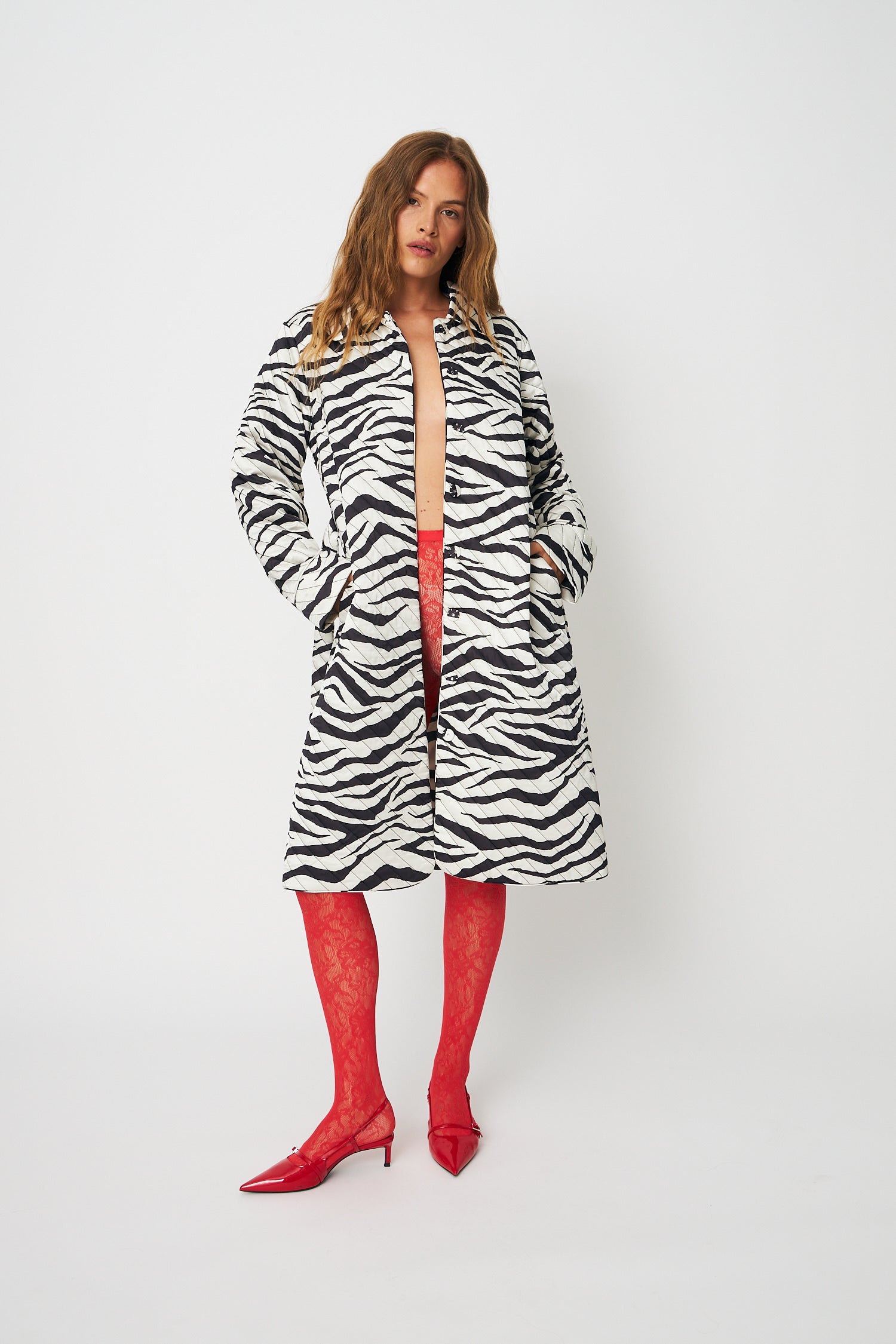 CRAS Sybillecras Coat Coat 8087 Zebra