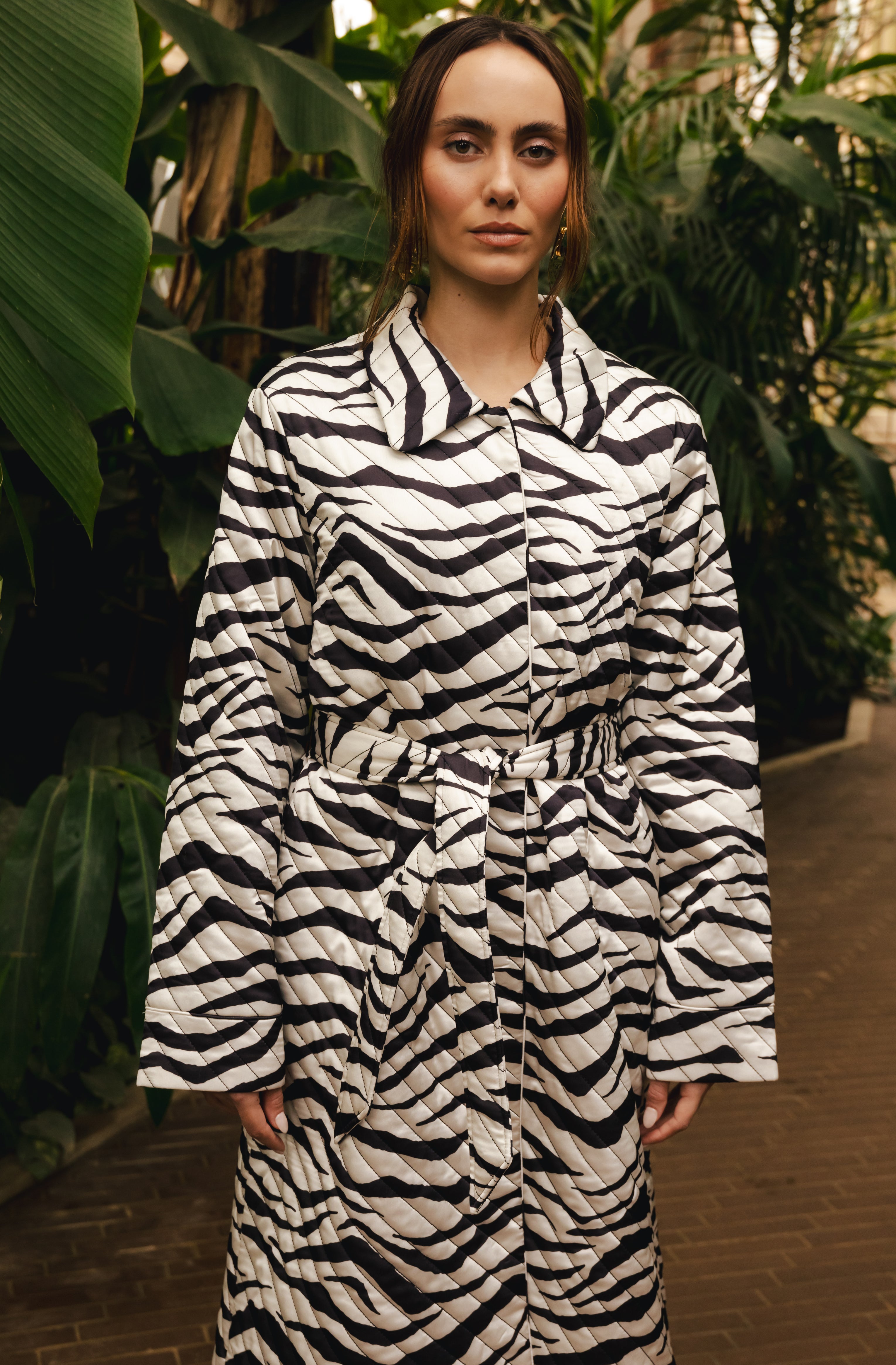 CRAS Sybillecras Coat Coat 8087 Zebra