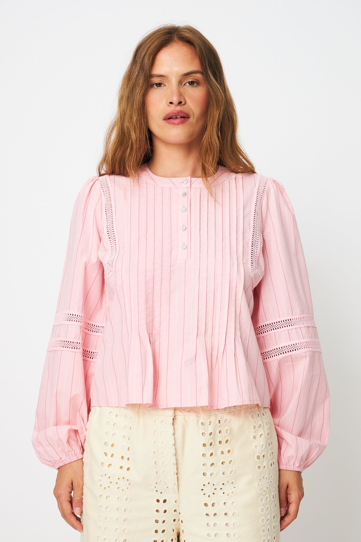 CRAS Tullacras Shirt Shirt 4006 Pink Stripe