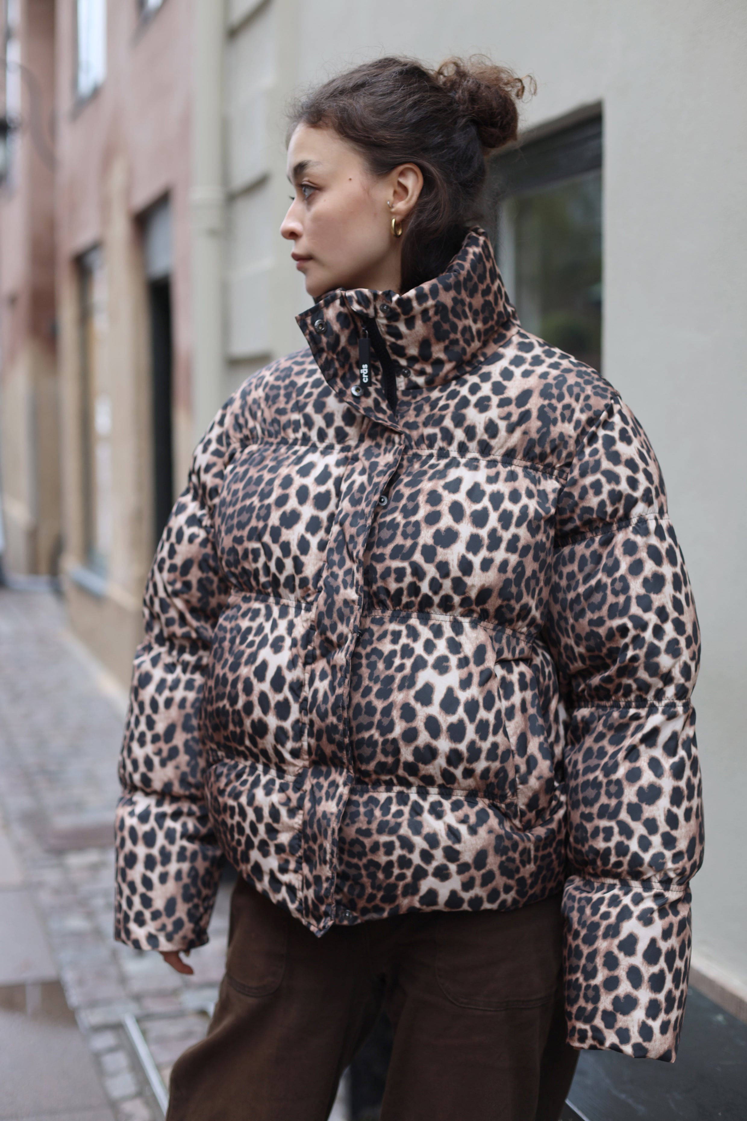 CRAS Valenciacras Puffer Jacket Jacket Leo Tanned