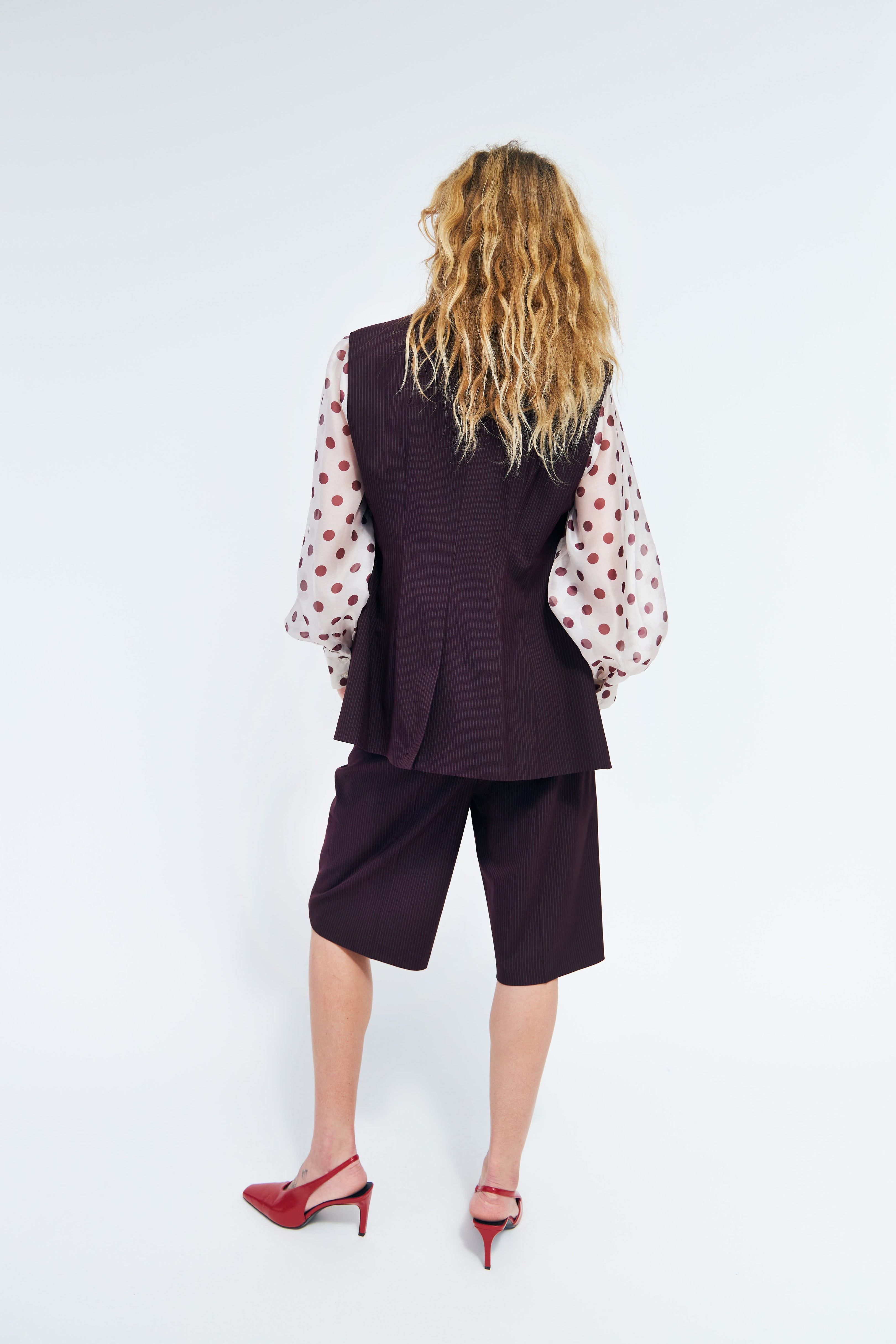 CRAS Vilenacras Waistcoat Vest Grape