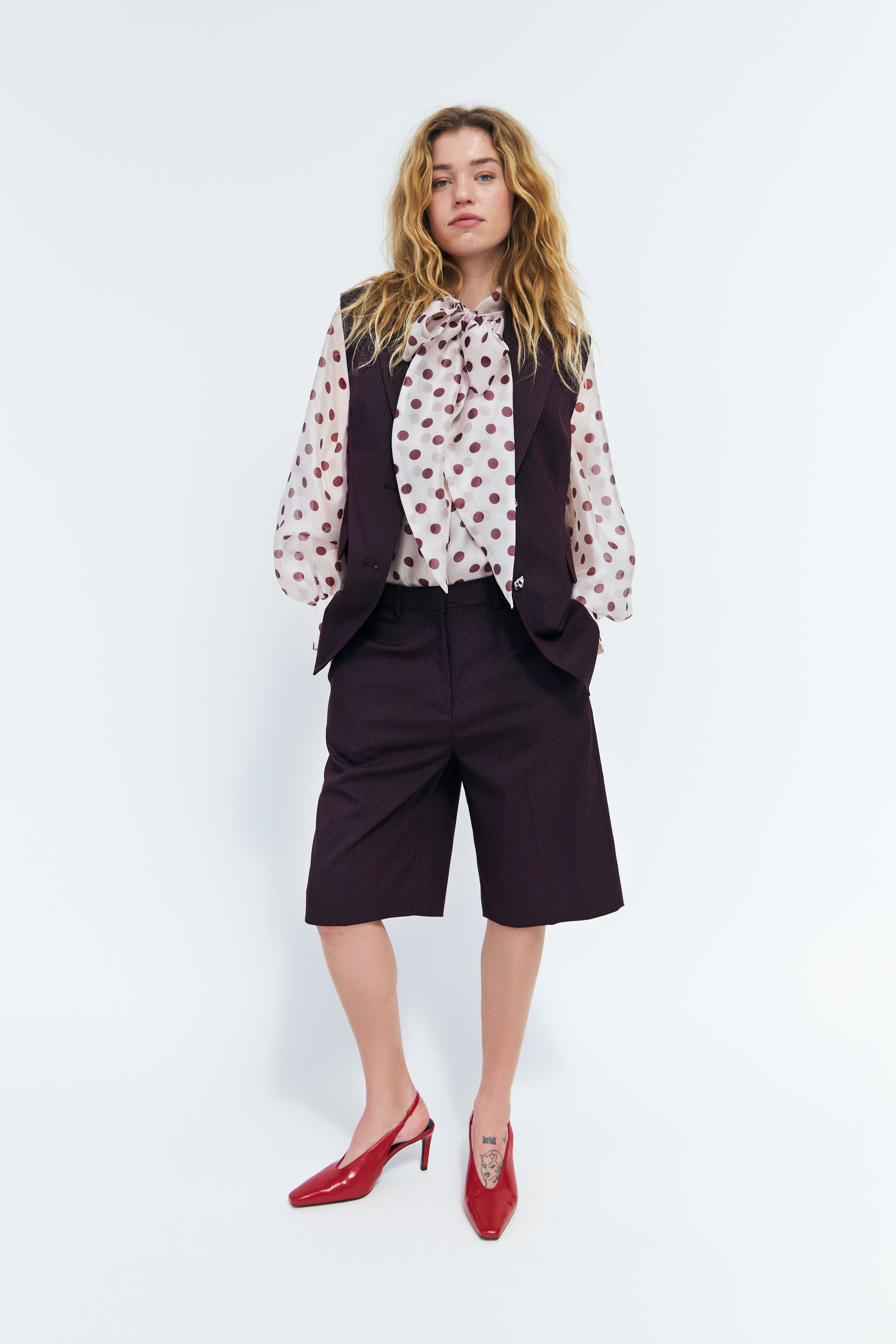 CRAS Vilenacras Waistcoat Vest Grape