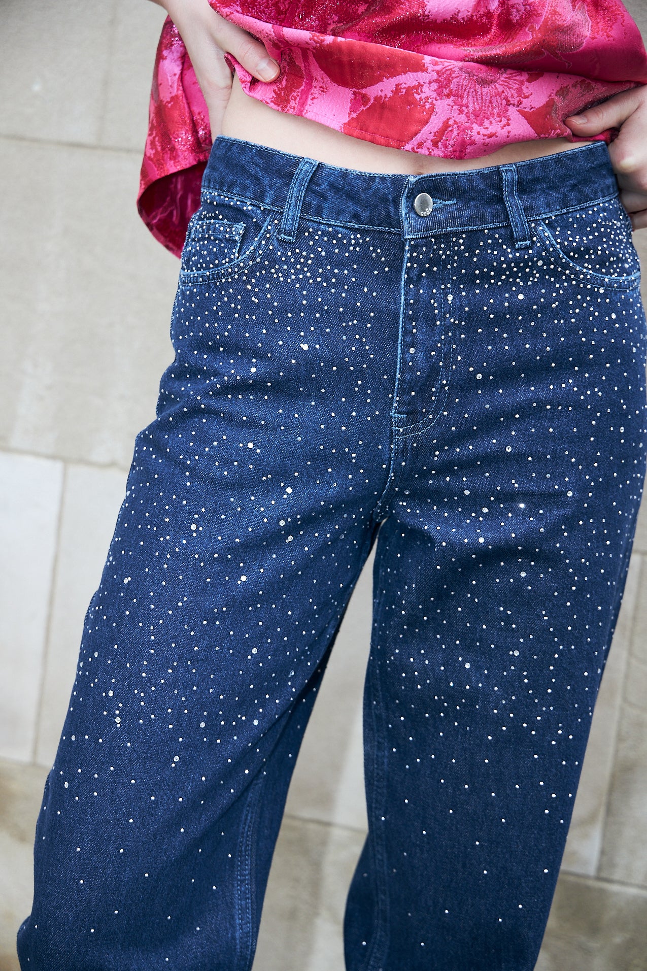 CRAS Zandracras Jeans Pants 7032 Dark Blue Denim