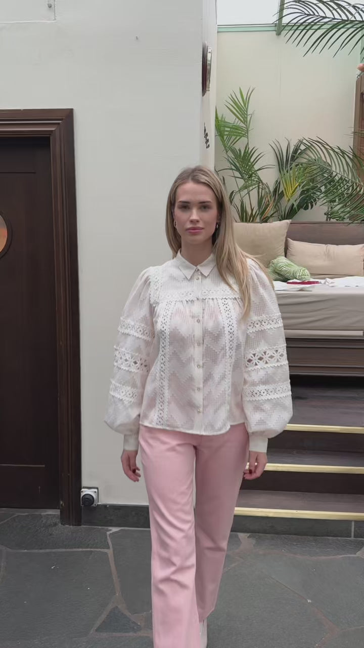 CRAS Luciacras Shirt Shirt 1001 Cream