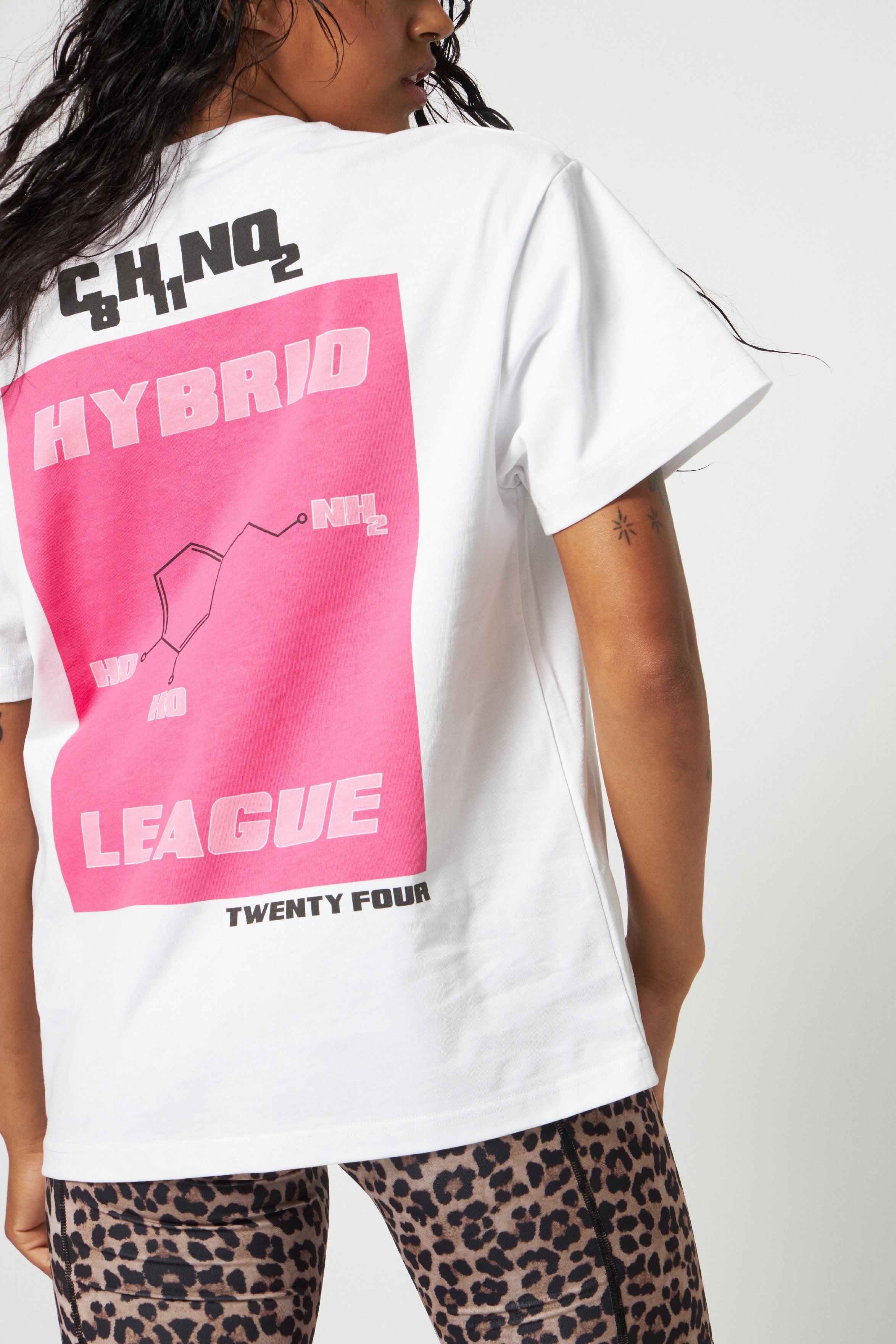 Hybrid League Twenty Four ActiveHL T-shirt T-shirt 1004 Blanc de Blanc