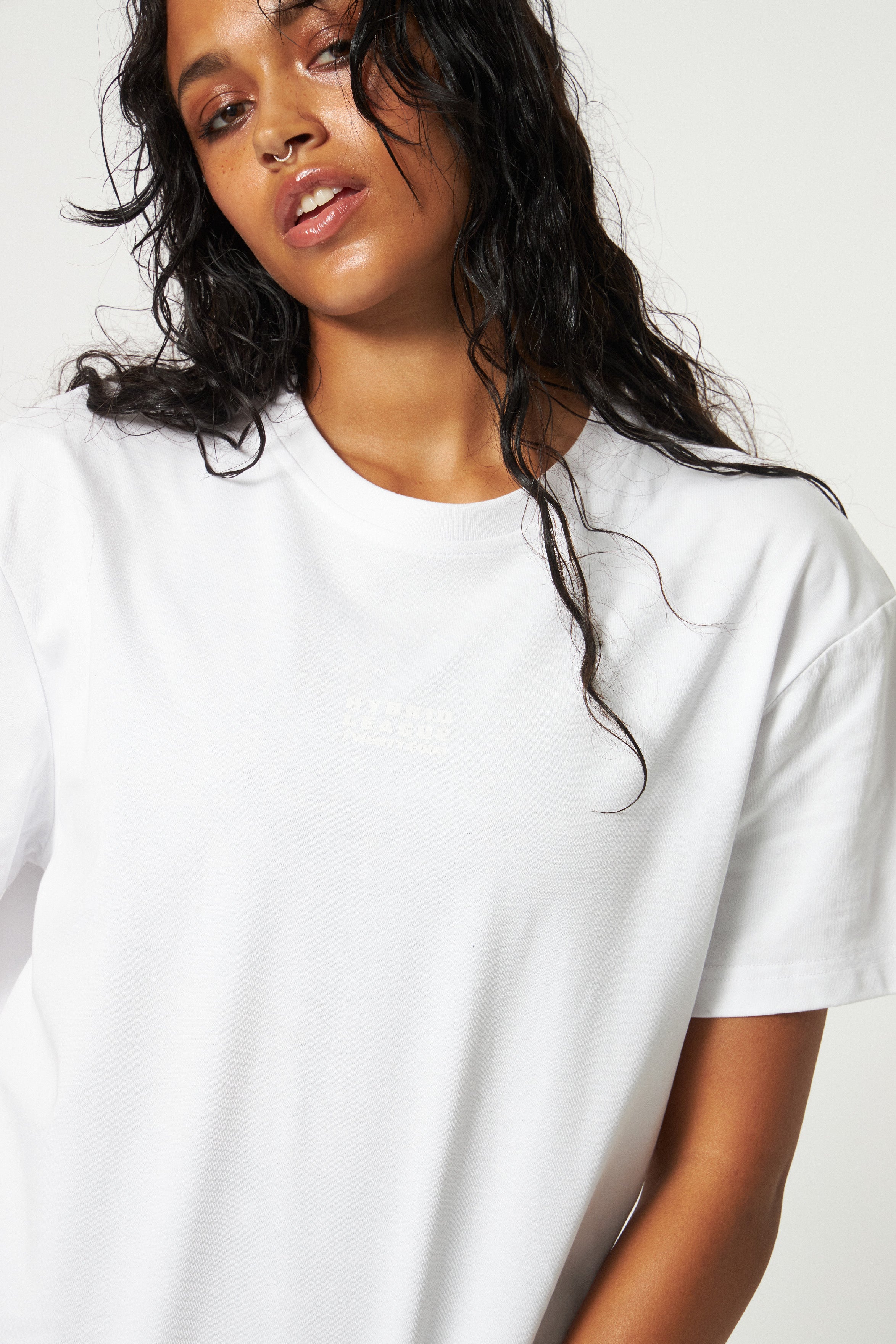 Hybrid League Twenty Four ActiveHL T-shirt T-shirt 1004 Blanc de Blanc