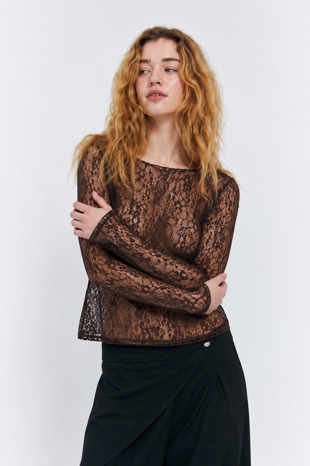 CRAS Avacras Blouse Blouse 2017 Java Brown