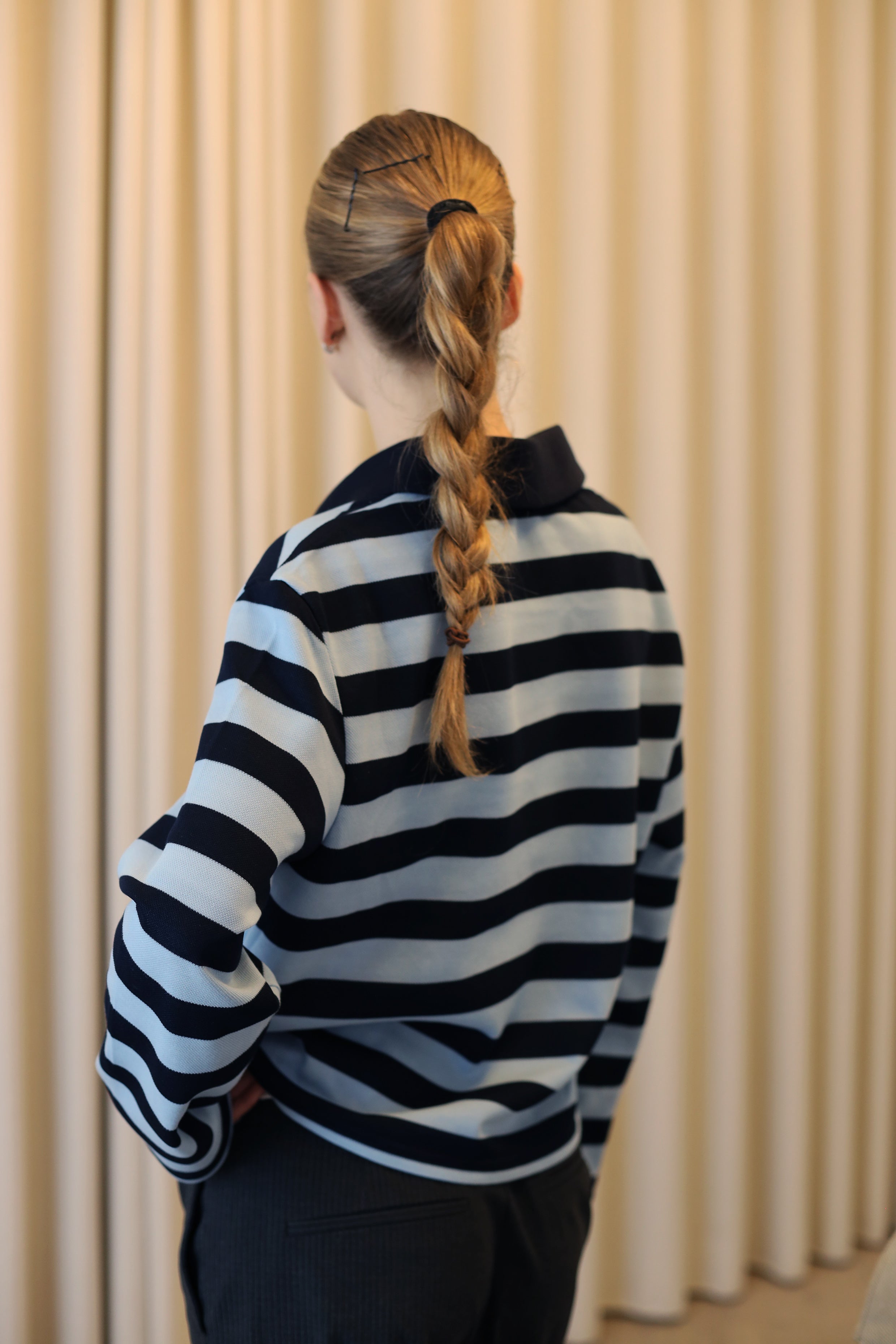 CRAS Beacras Blouse Blouse 8084 Light/Dark Blue Stripe