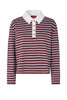 Beacras Blouse - University Stripe