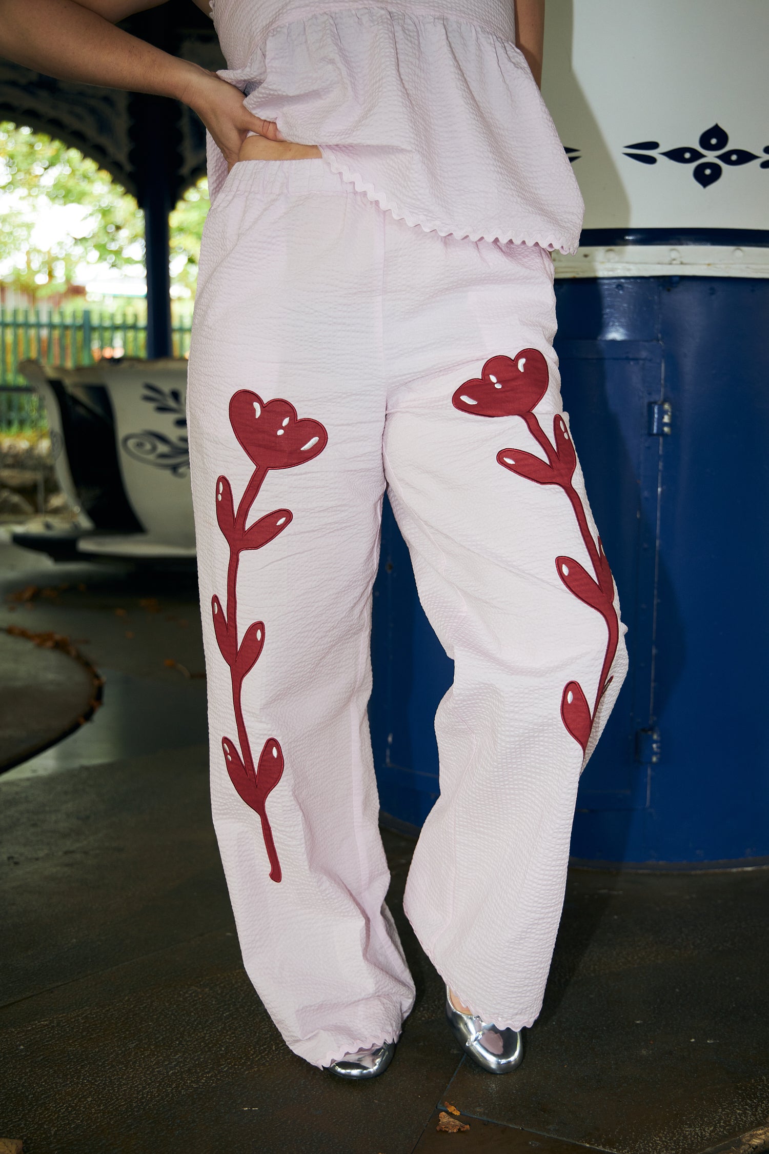 Cras Exclusive Beatricecras Pants Pants Light Lilac