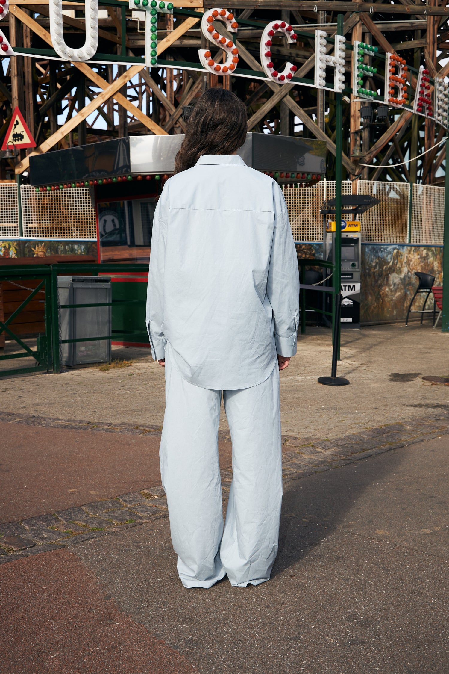 Cras Exclusive Beatricecras Pants Pants 7002 Pale Blue