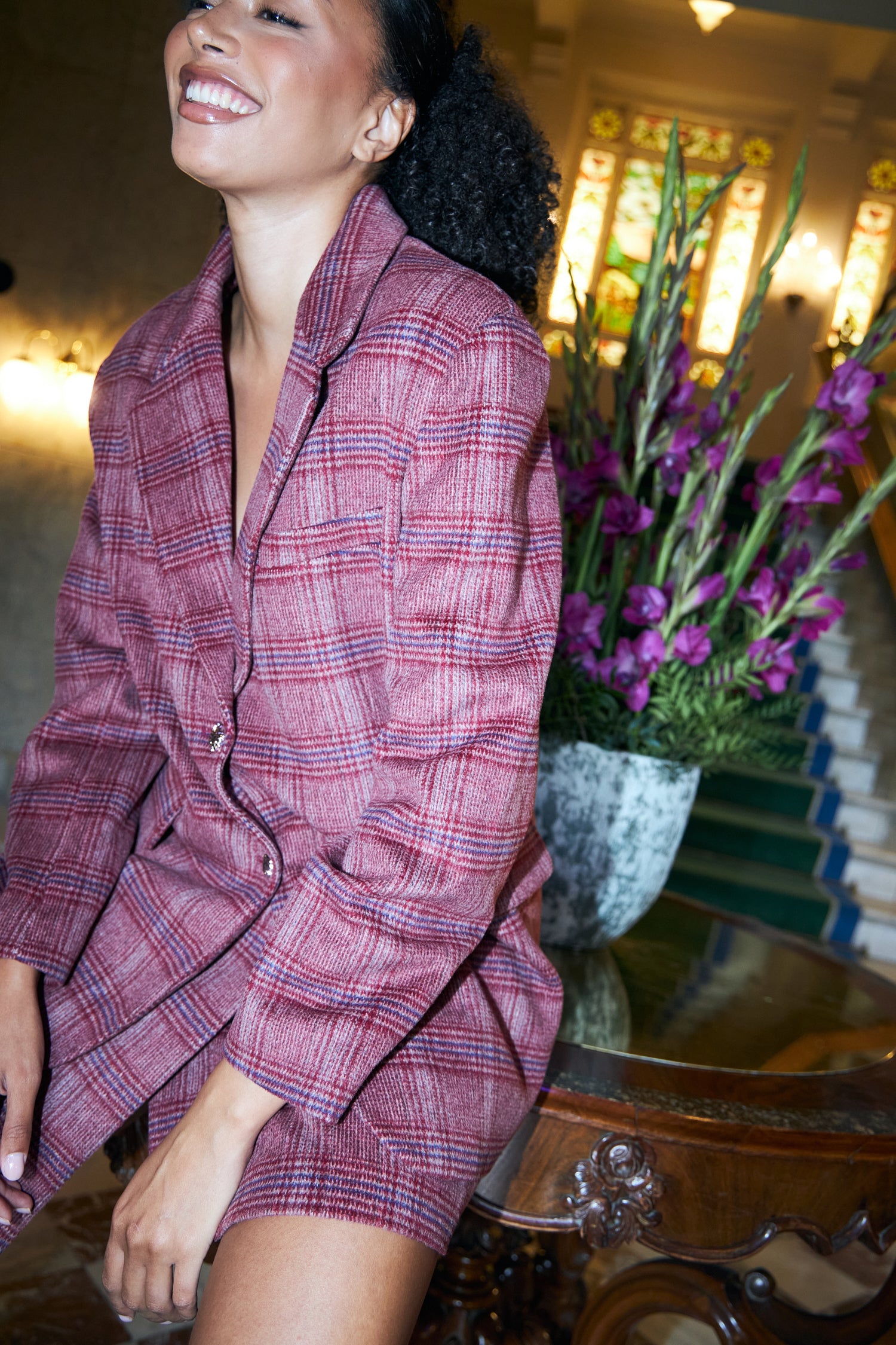 CRAS Bosscras Blazer Blazer 8134 Cherry Check