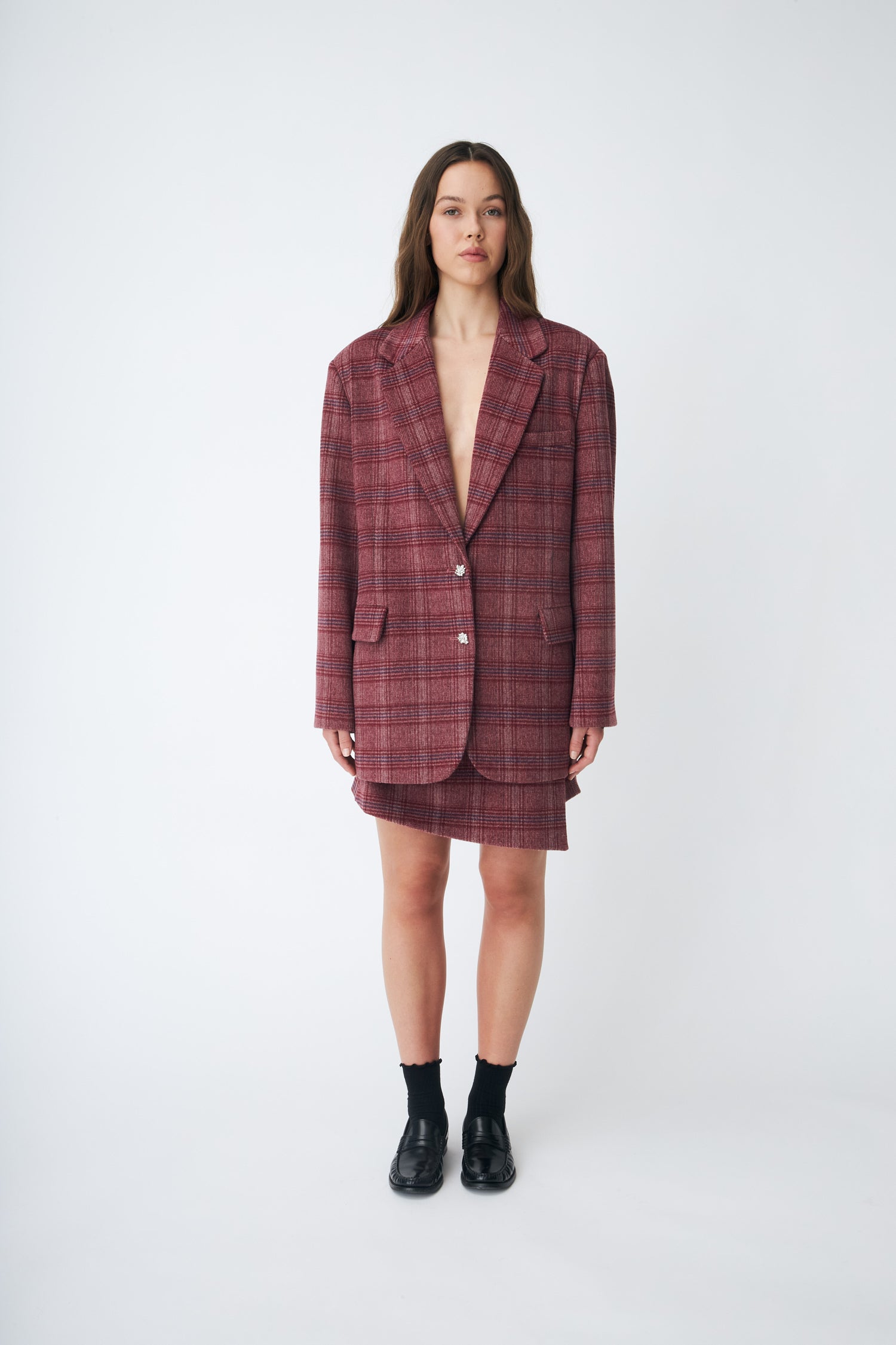 CRAS Bosscras Blazer Blazer 8134 Cherry Check