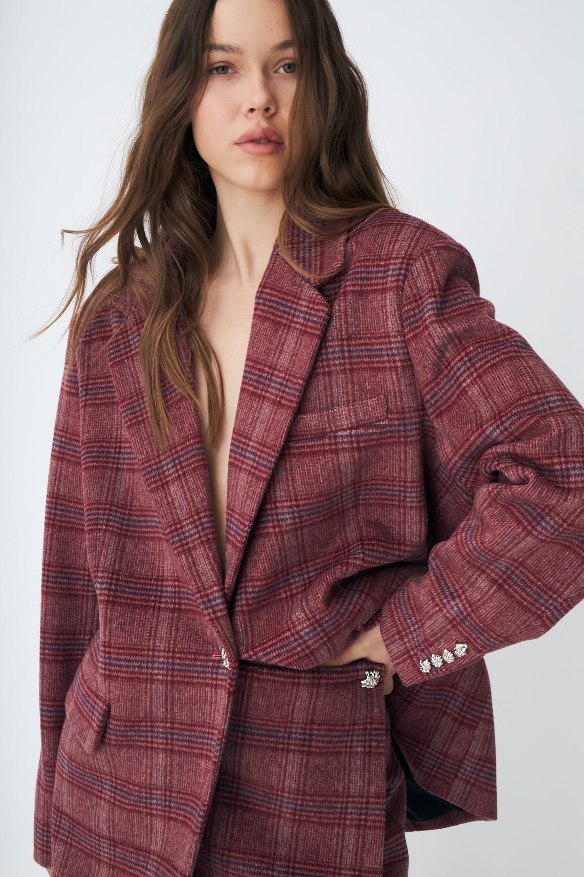 CRAS Bosscras Blazer Blazer 8134 Cherry Check