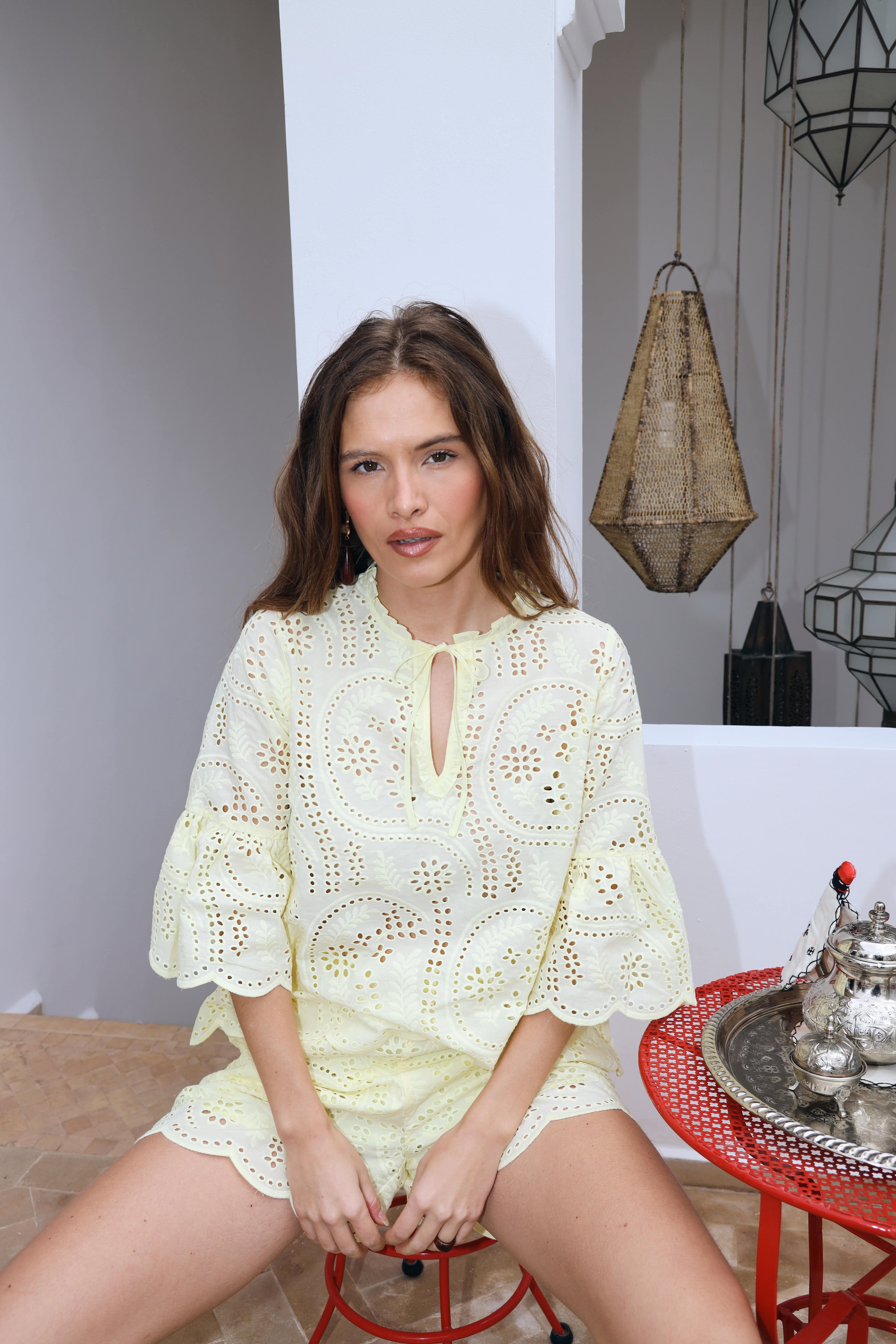 CRAS Brizacras Blouse Blouse 3005 French Vanilla