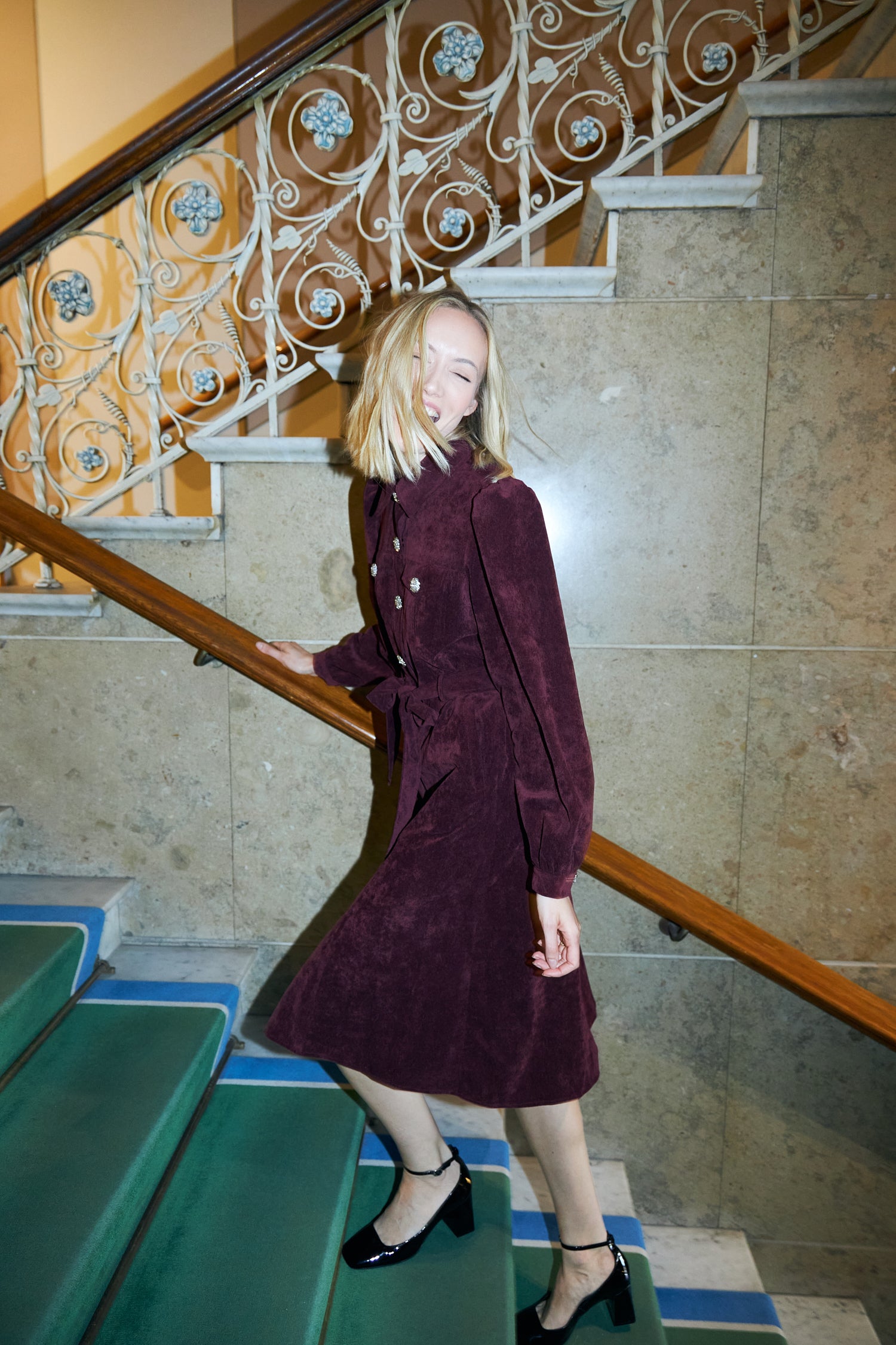 CRAS Celeine Dress Dress 4044 Cabernet