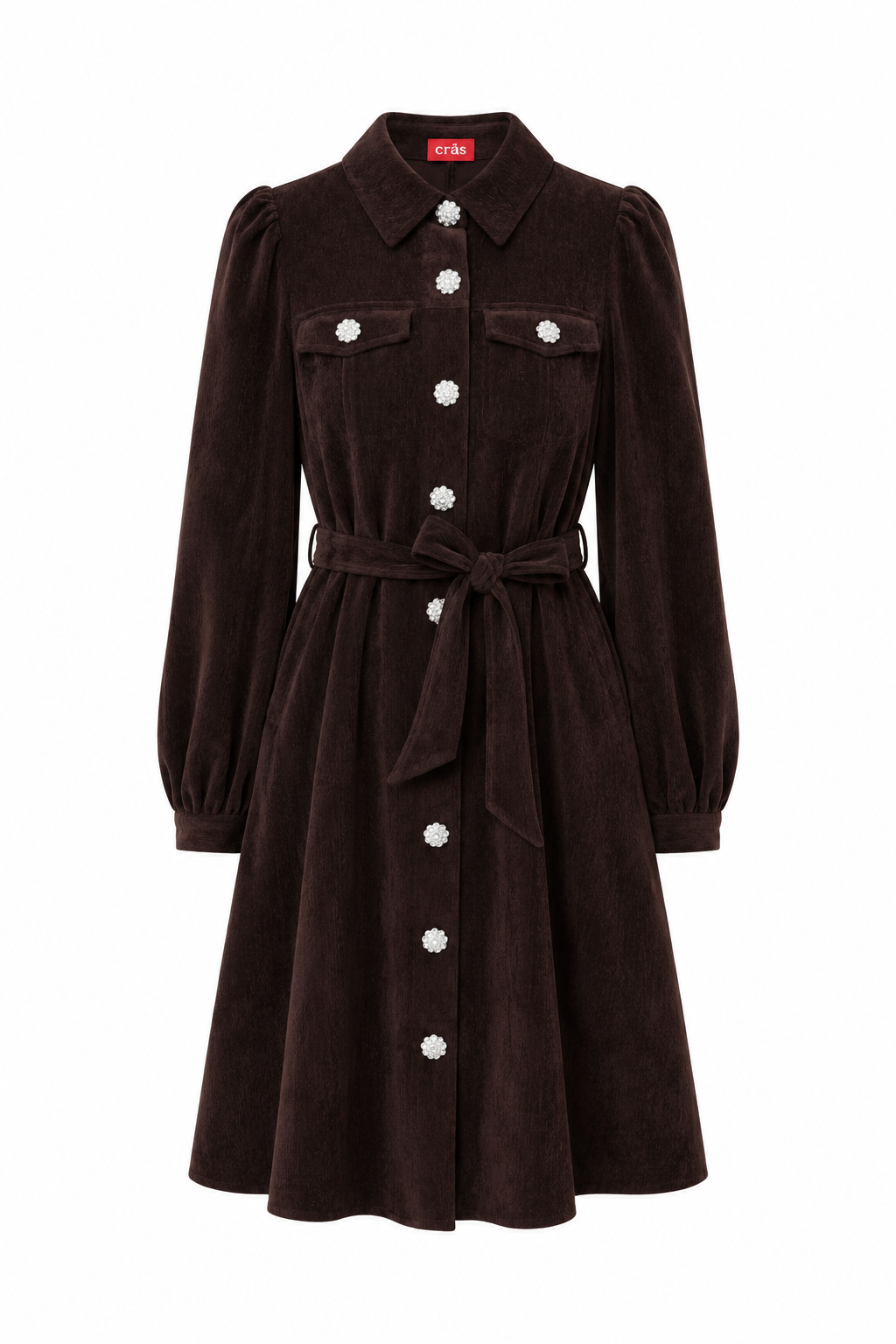 CRAS Celine Dress Dress 2017 Java Brown