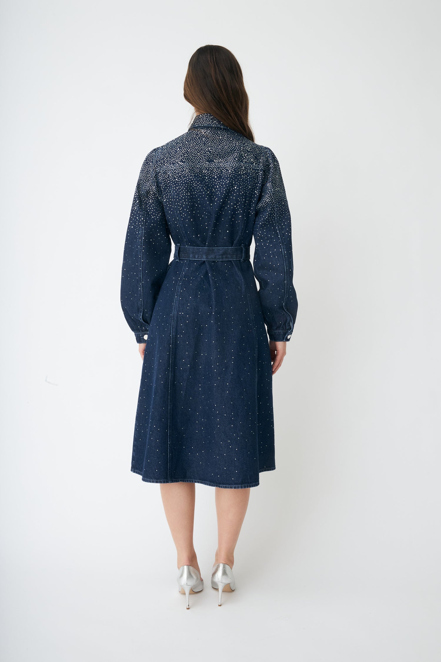 CRAS Celinecras Dress Dress 7032 Dark Blue Denim