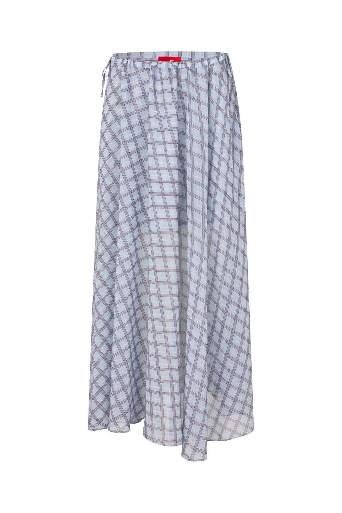 Cras Exclusive Dollycras Skirt Skirt Blue Check