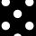 Cras Exclusive Dot Scarf Accessory 8123 Black White Dot